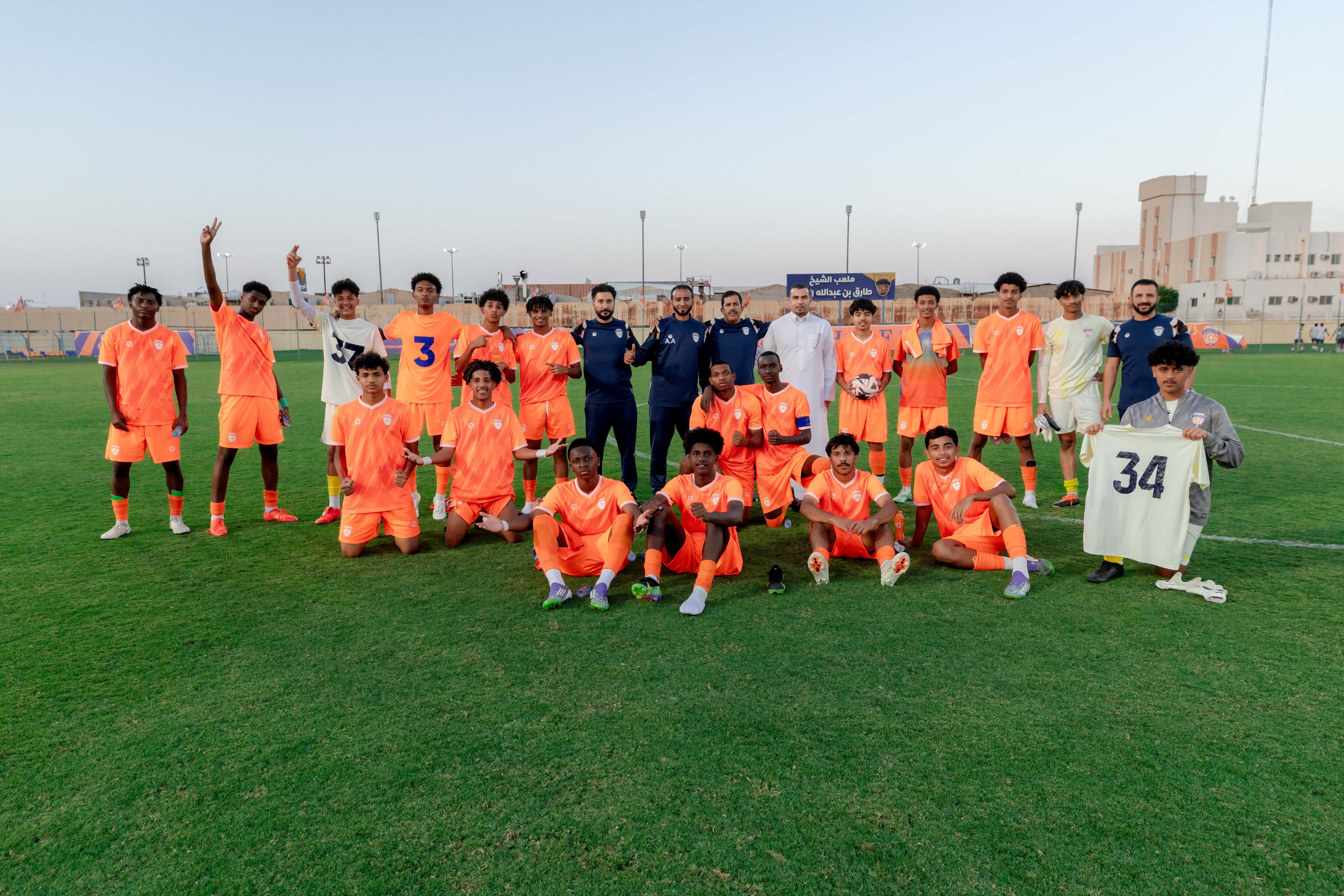 الفيحاء تحت 17 سنة يكسب لقاء نظيره نادي الشعلة بستة أهداف