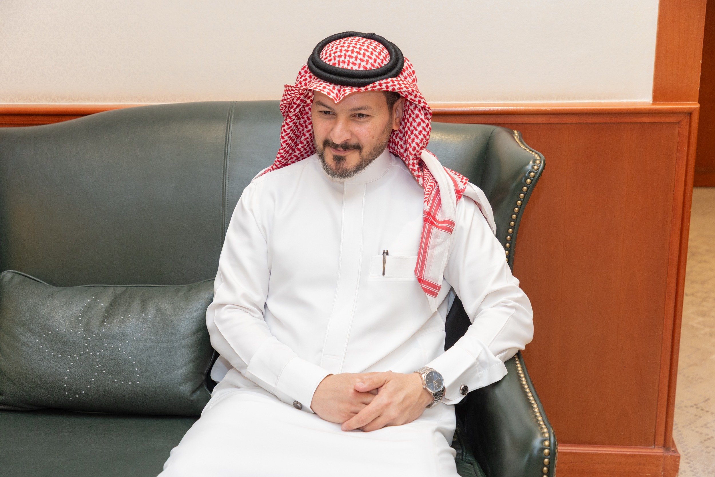 محافظ المجمعة يستقبل رئيس وأعضاء مجلس إدارة نادي الفيحاء