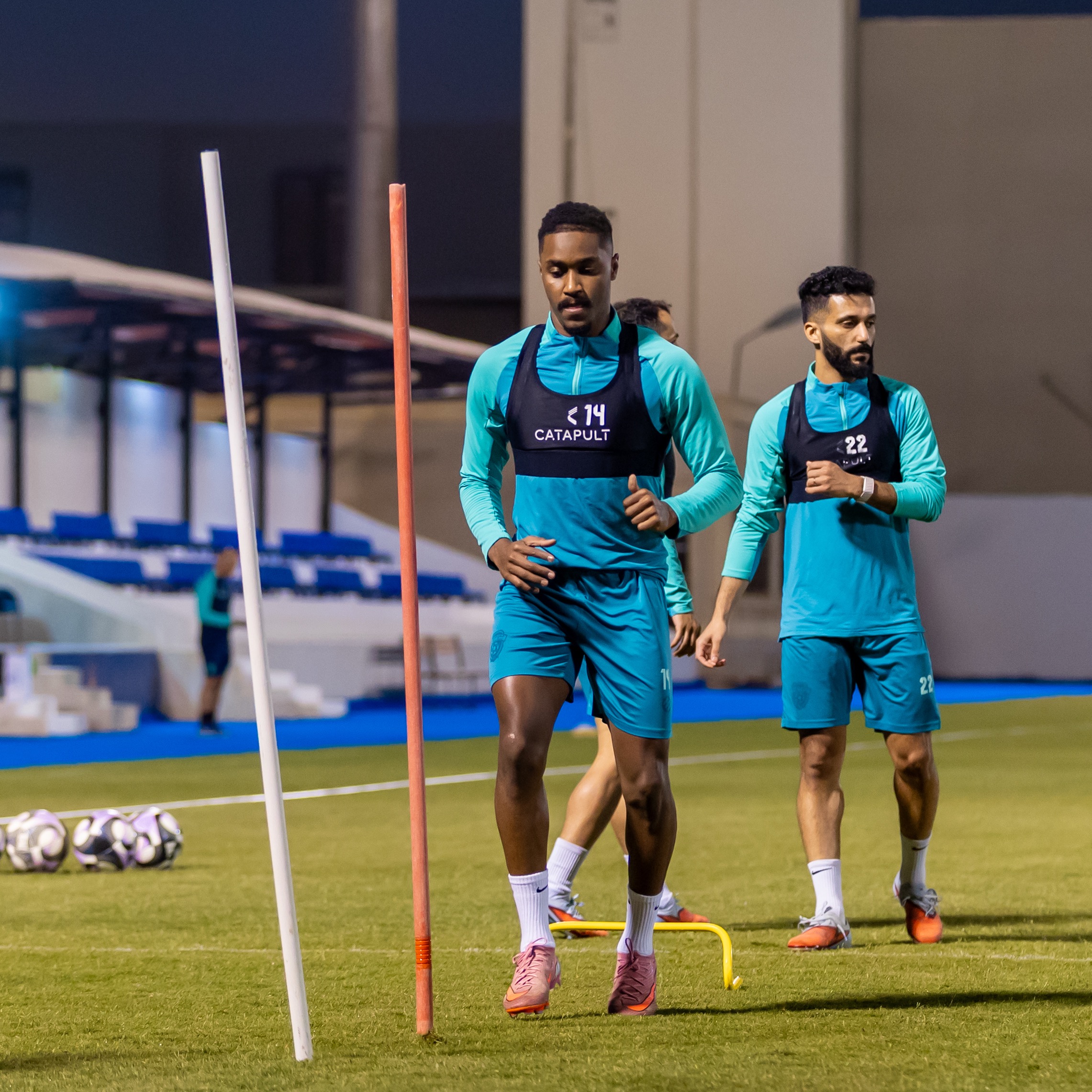 الفيحاء يجري مرانه الرئيس استعدادًا لمواجهة الأخدود ضمن الجولة الثامنة من دوري روشن السعودي