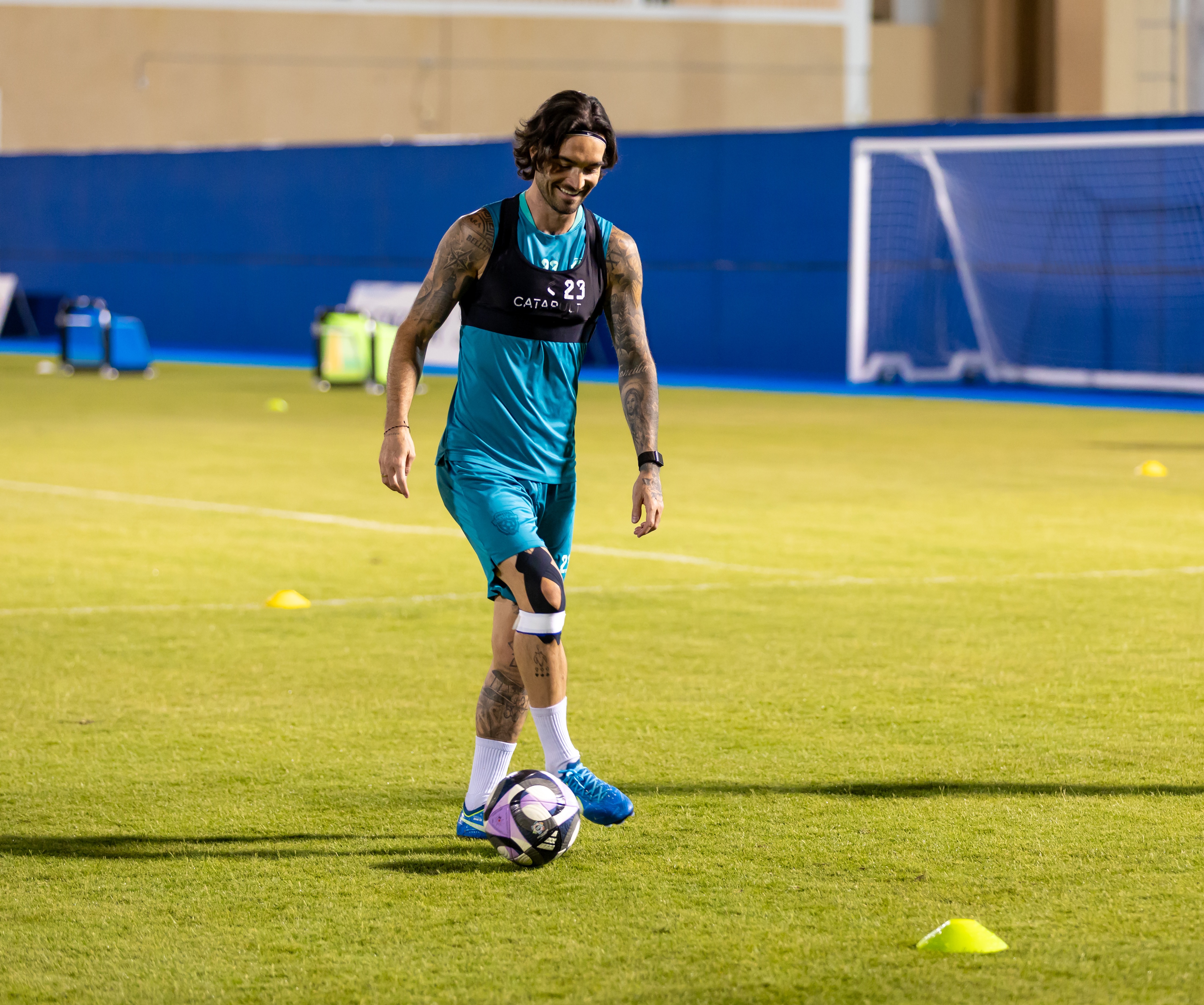 الفيحاء يواصل استعداداته اليومية لمواجهة النصر ضمن الجولة السابعة من دوري روشن السعودي