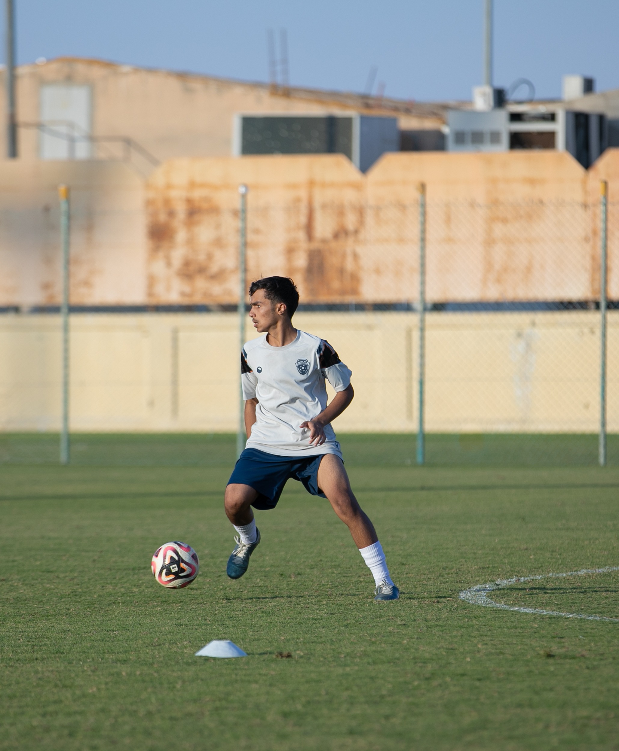 الفيحاء تحت 15 سنة يجري تمرينه الرئيس لمواجهة نظيره نادي الباطن