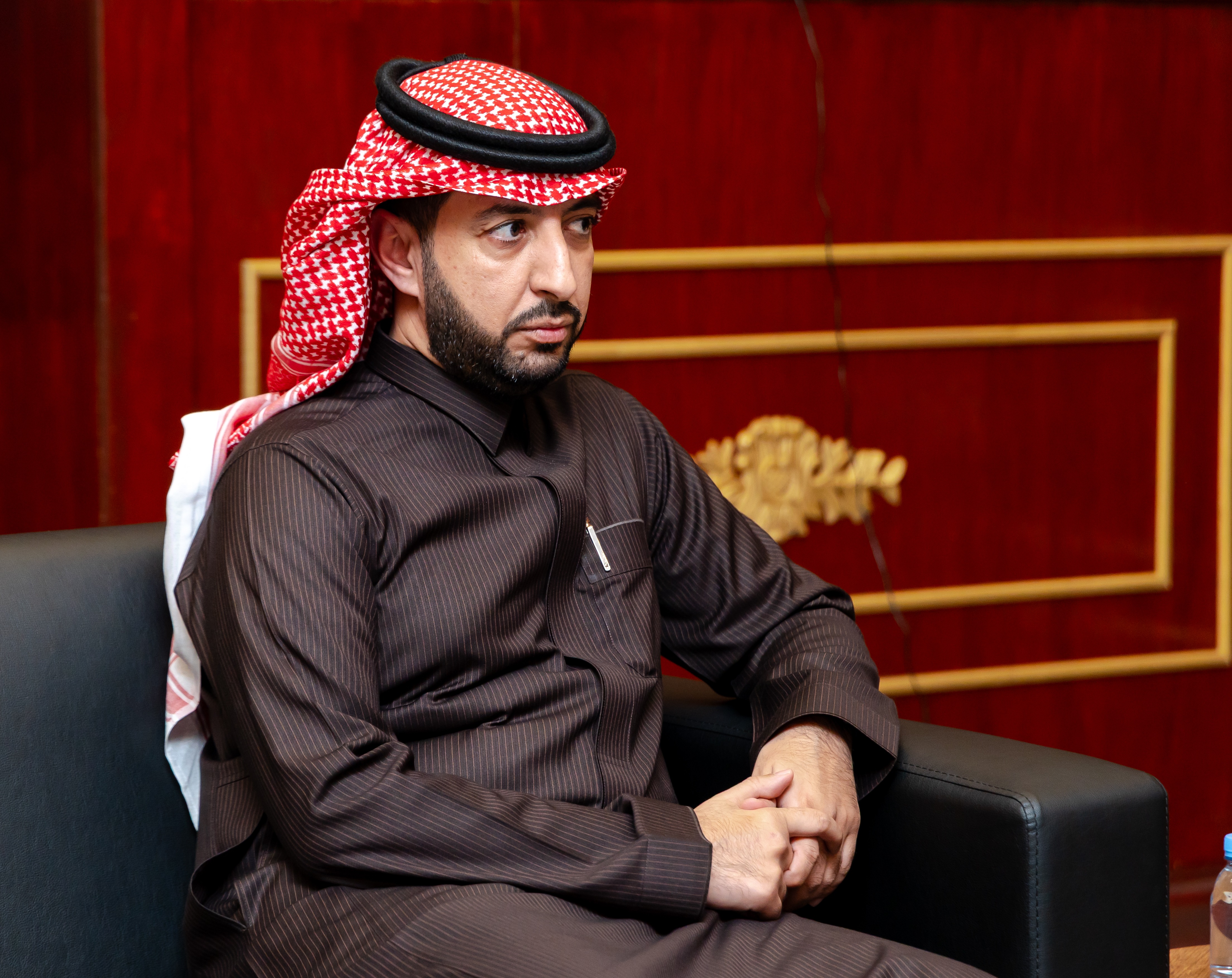 أمين عام الاتحاد السعودي لكرة القدم الأستاذ إبراهيم القاسم يزور نادي الفيحاء