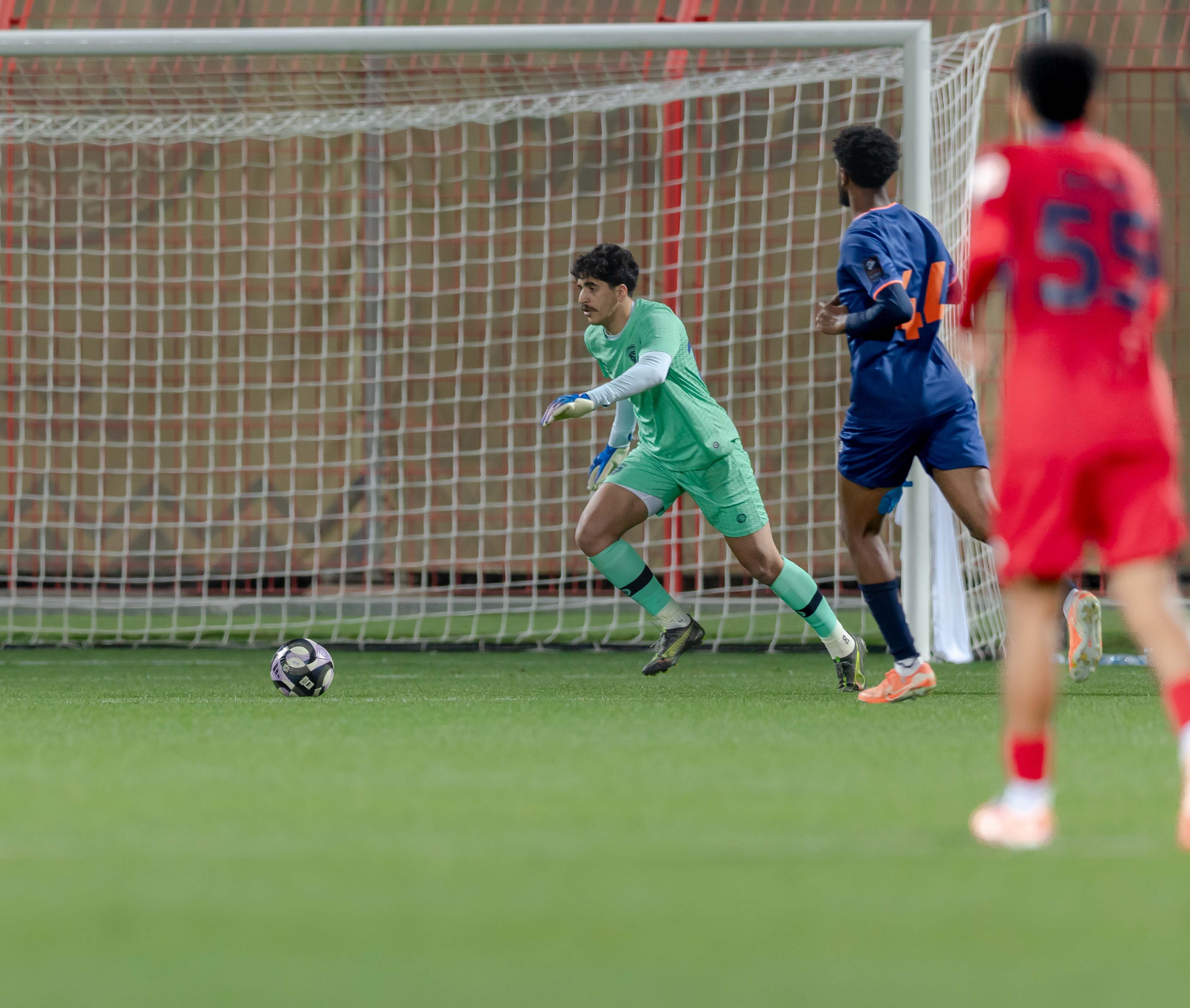 الفيحاء تحت 21 عامًا يتعادل مع نظيره ضمك ضمن الجولة الثالثة عشر من دوري جوي للنخبة U21 .