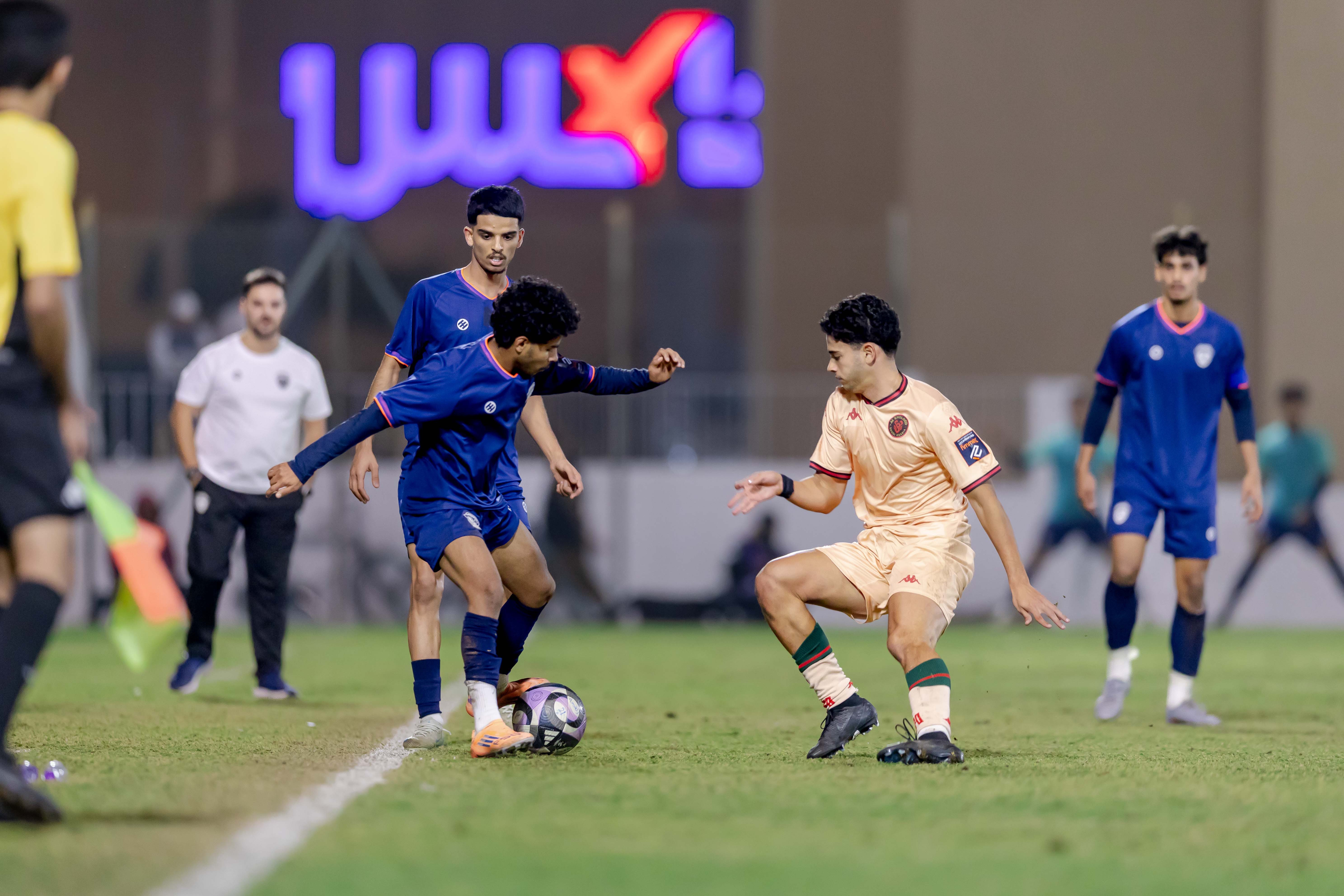 الفيحاء تحت 21 عامًا يتعادل مع نظيره الخلود ضمن الجولة التاسعة من دوري جوي للنخبة U21 .