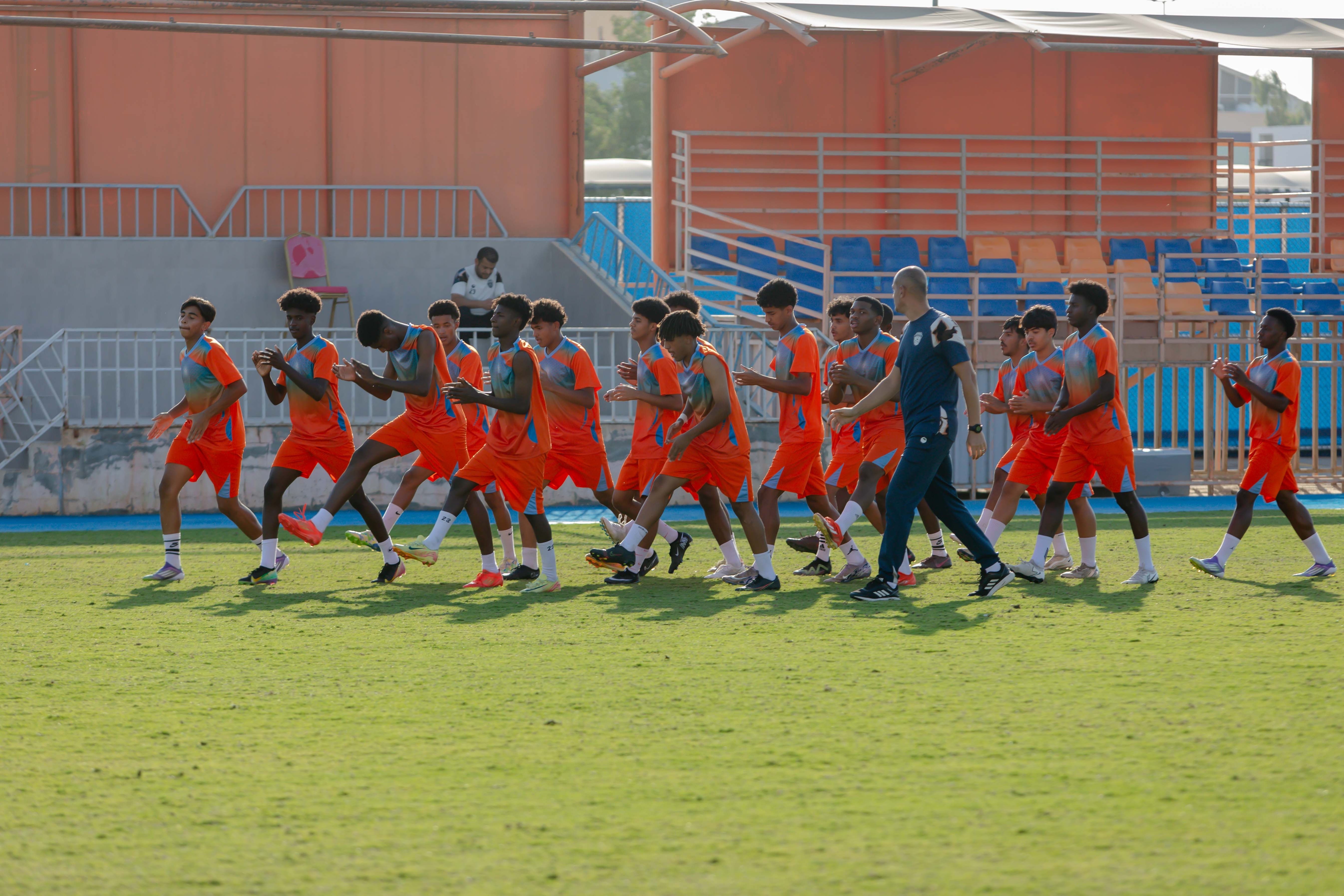 الفيحاء تحت 17 سنة يجري تمرينه الرئيس لمواجهة نظيره نادي الانصار