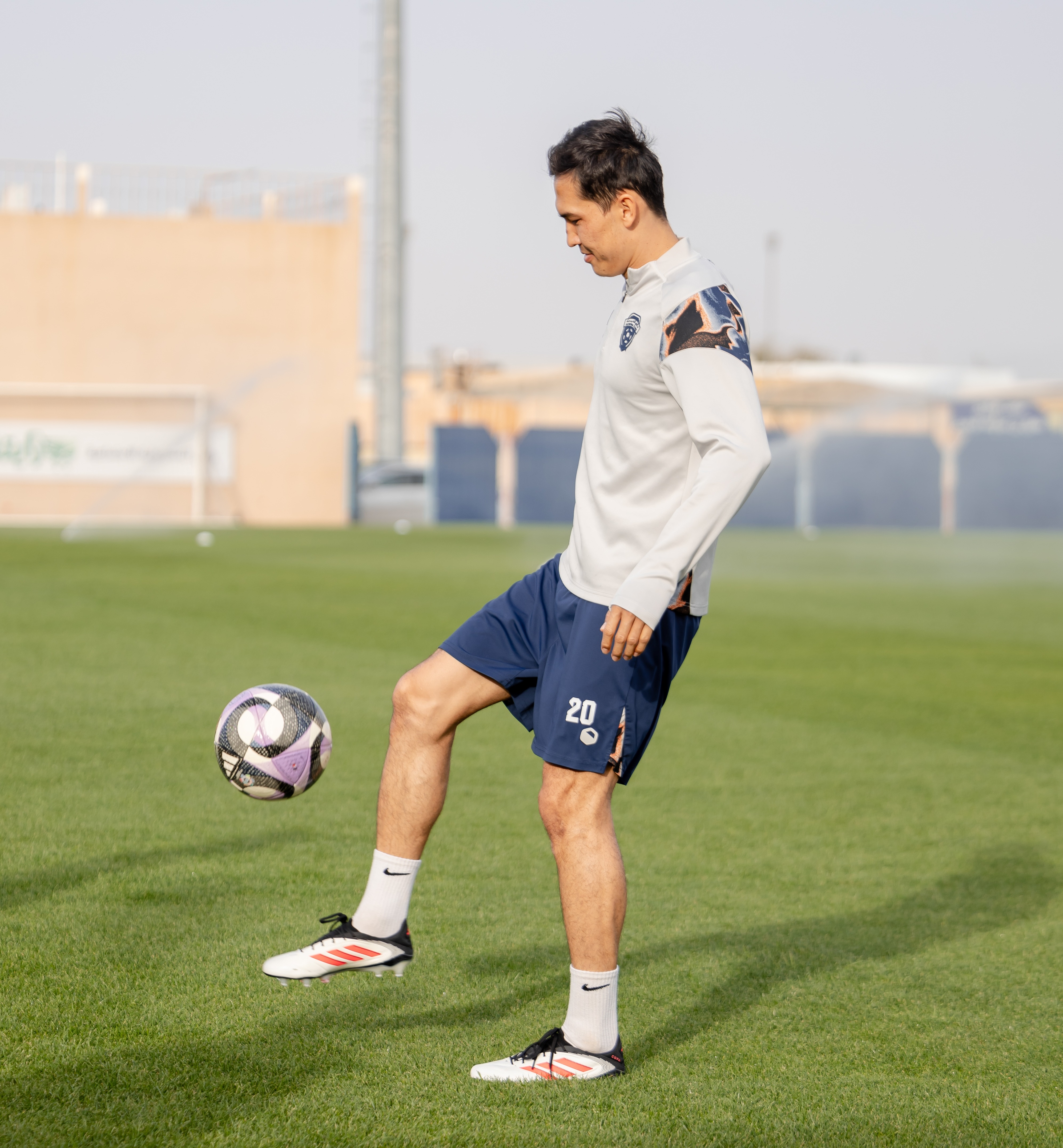 الفيحاء يجري مرانه الرئيس استعداداً لمواجهة الرياض