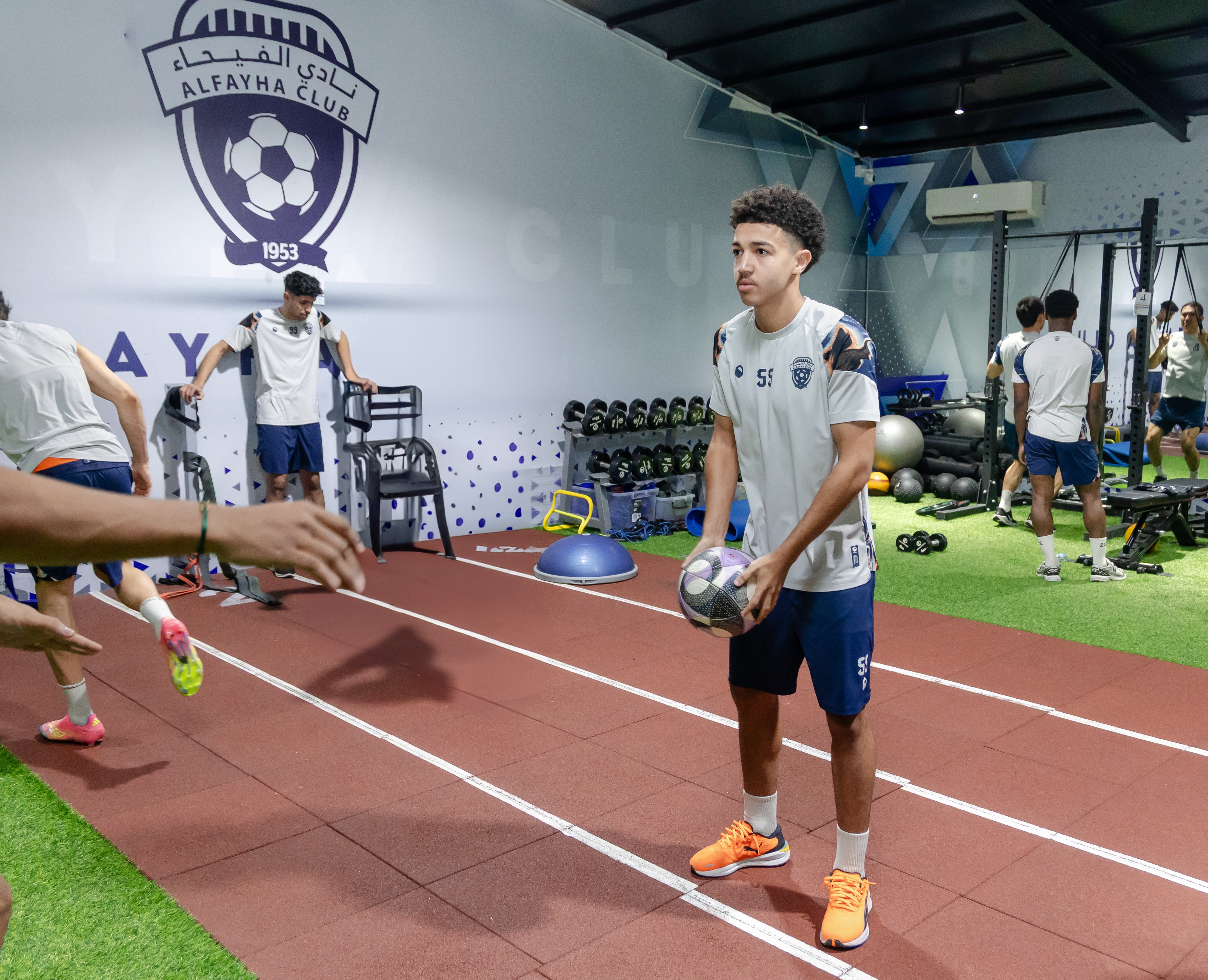 الفيحاء يواصل استعداداته لمواجهة القادسية بحصة تكتيكية