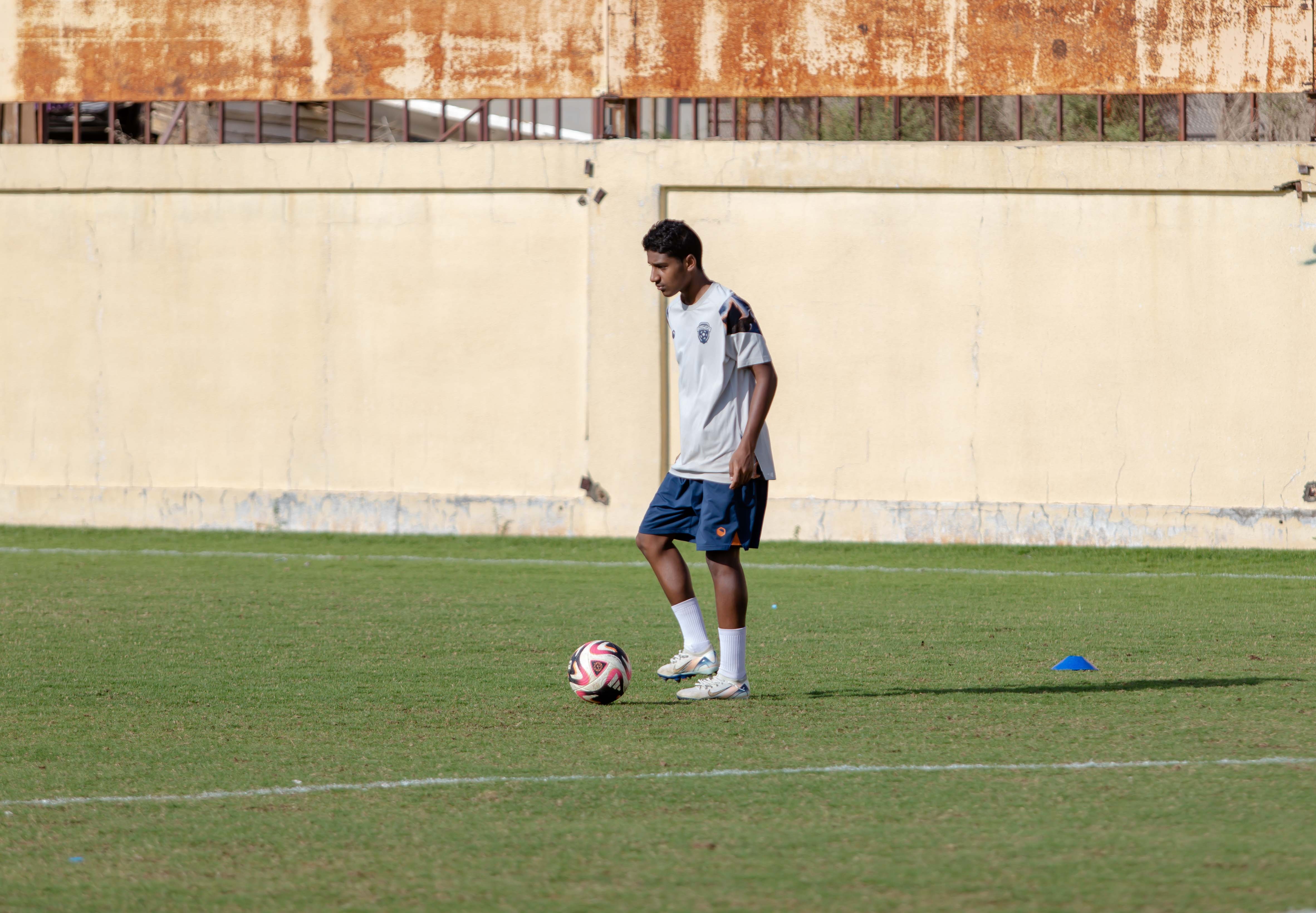 الفيحاء تحت 15 سنة يواصل تحضيراتة لمواجهة نظيره نادي الفتح