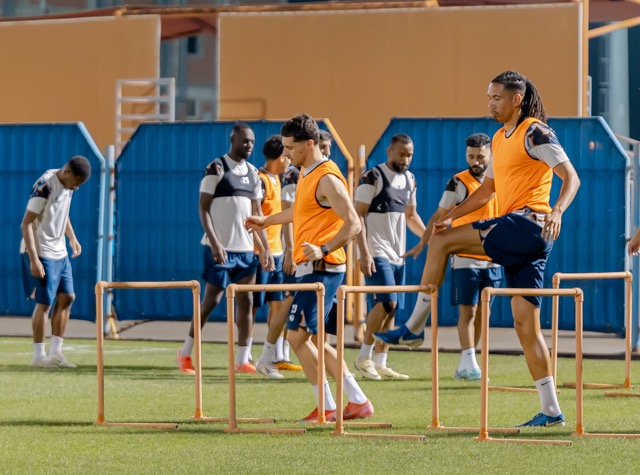 الفيحاء يواصل استعداداته لمواجهة الفتح بحصة تدريبية تكتيكية