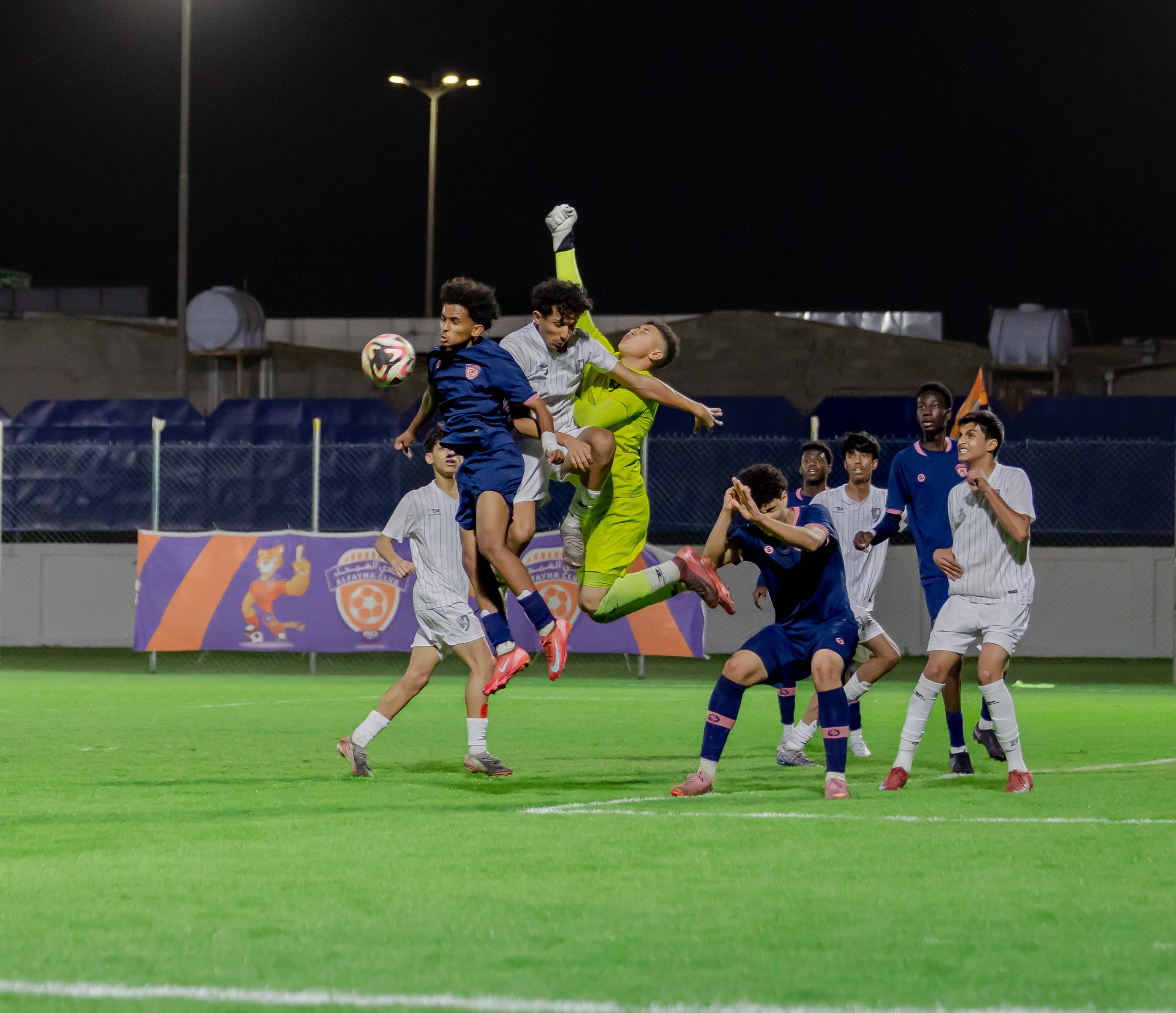 الفيحاء تحت 15 سنة يتعادل إيجابياً أمام نظيره نادي الطائي