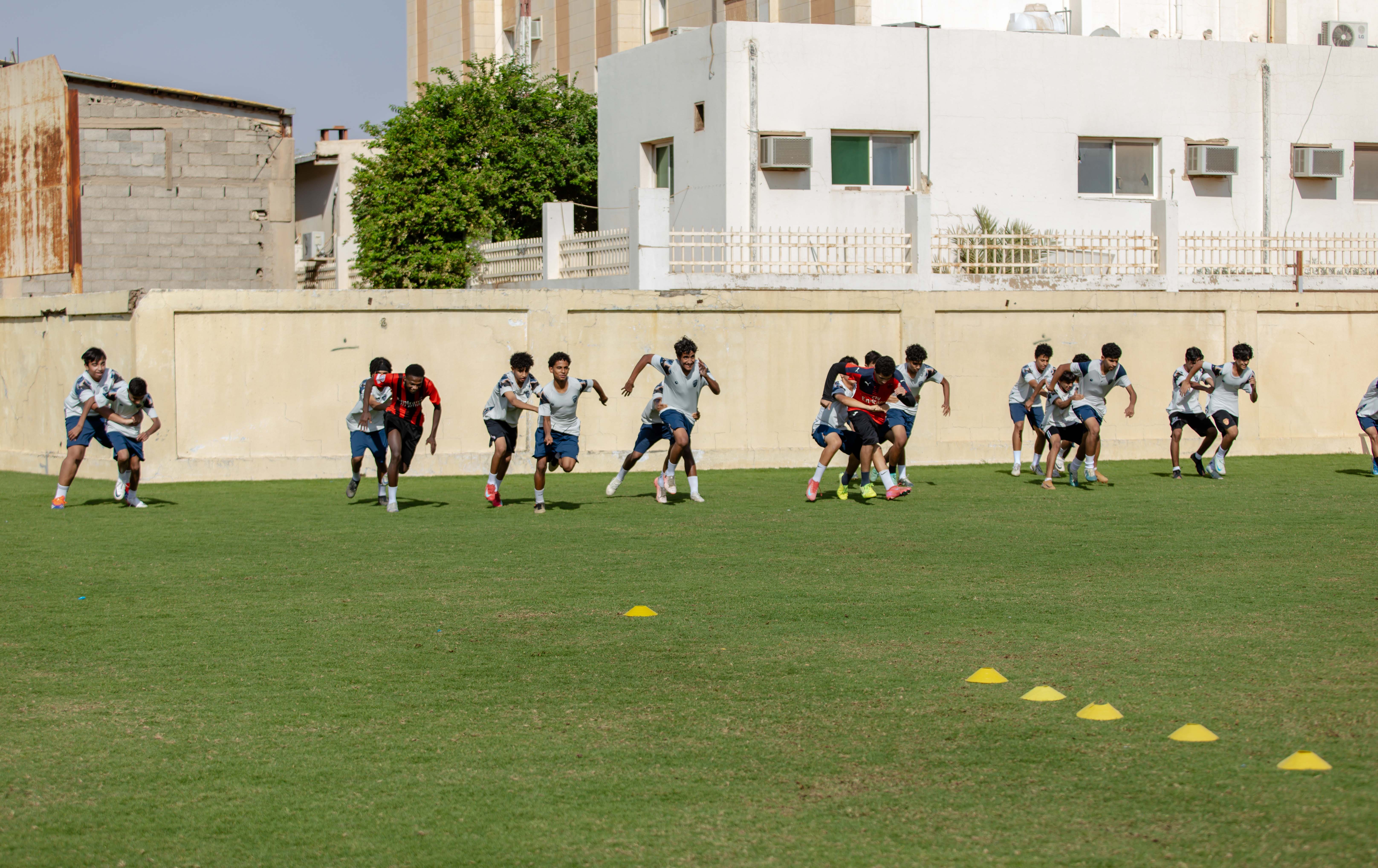 الفيحاء تحت 15 سنة يواصل تحضيراتة لمواجهة نظيره نادي الفتح