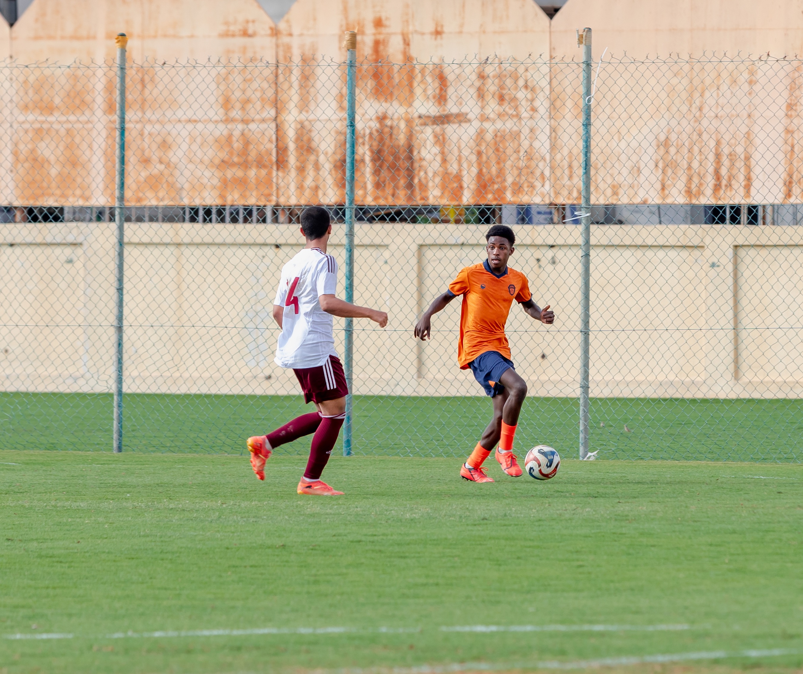 الفيحاء تحت 17 سنة يكسب لقاء نظيره نادي الفيصلي باربعة اهداف نظيفة