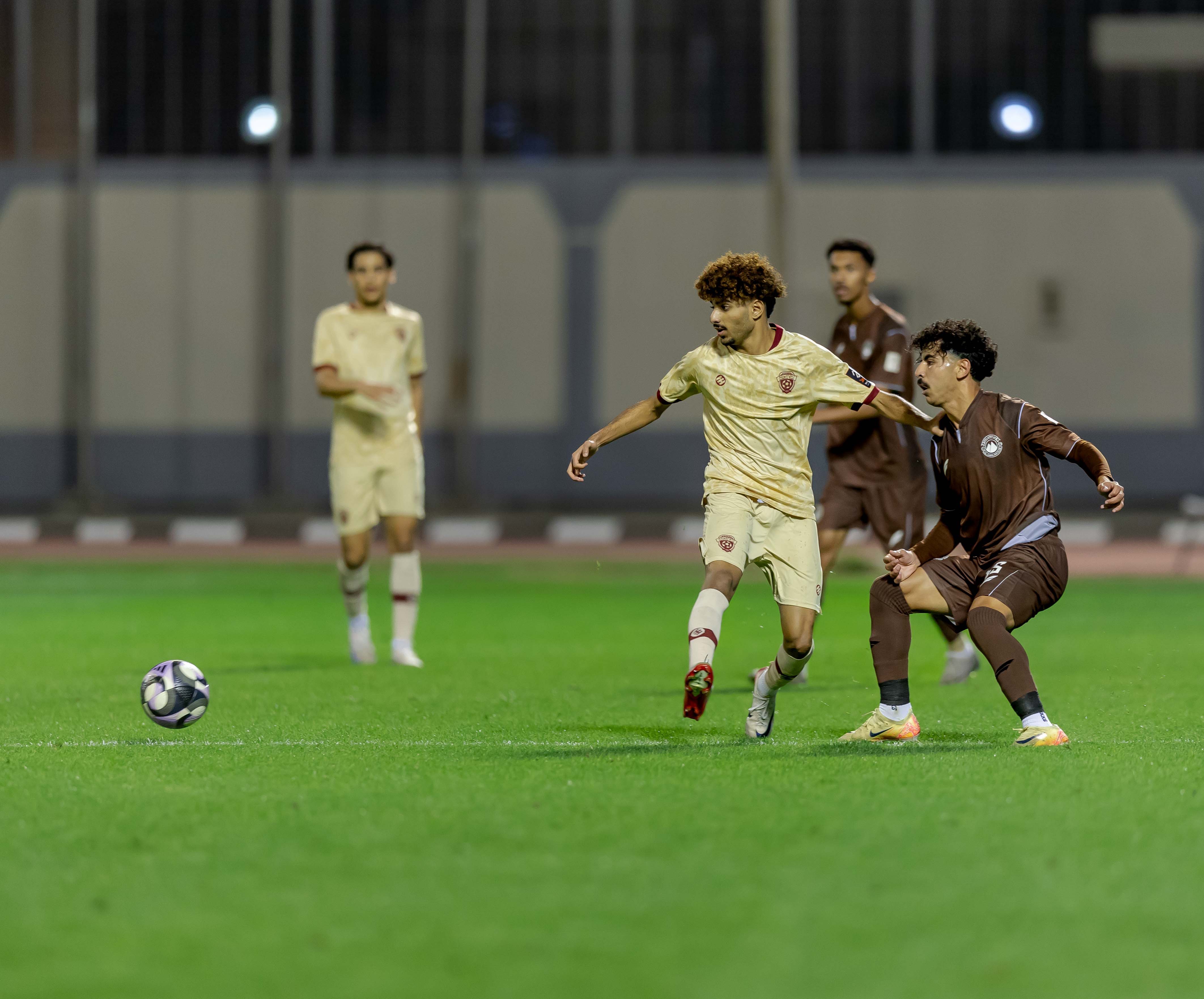 الفيحاء تحت 21 عامًا يكسب مواجهة الجبلين بهدفين ضمن الجولة السابعة من دوري جوي للنخبة U21.