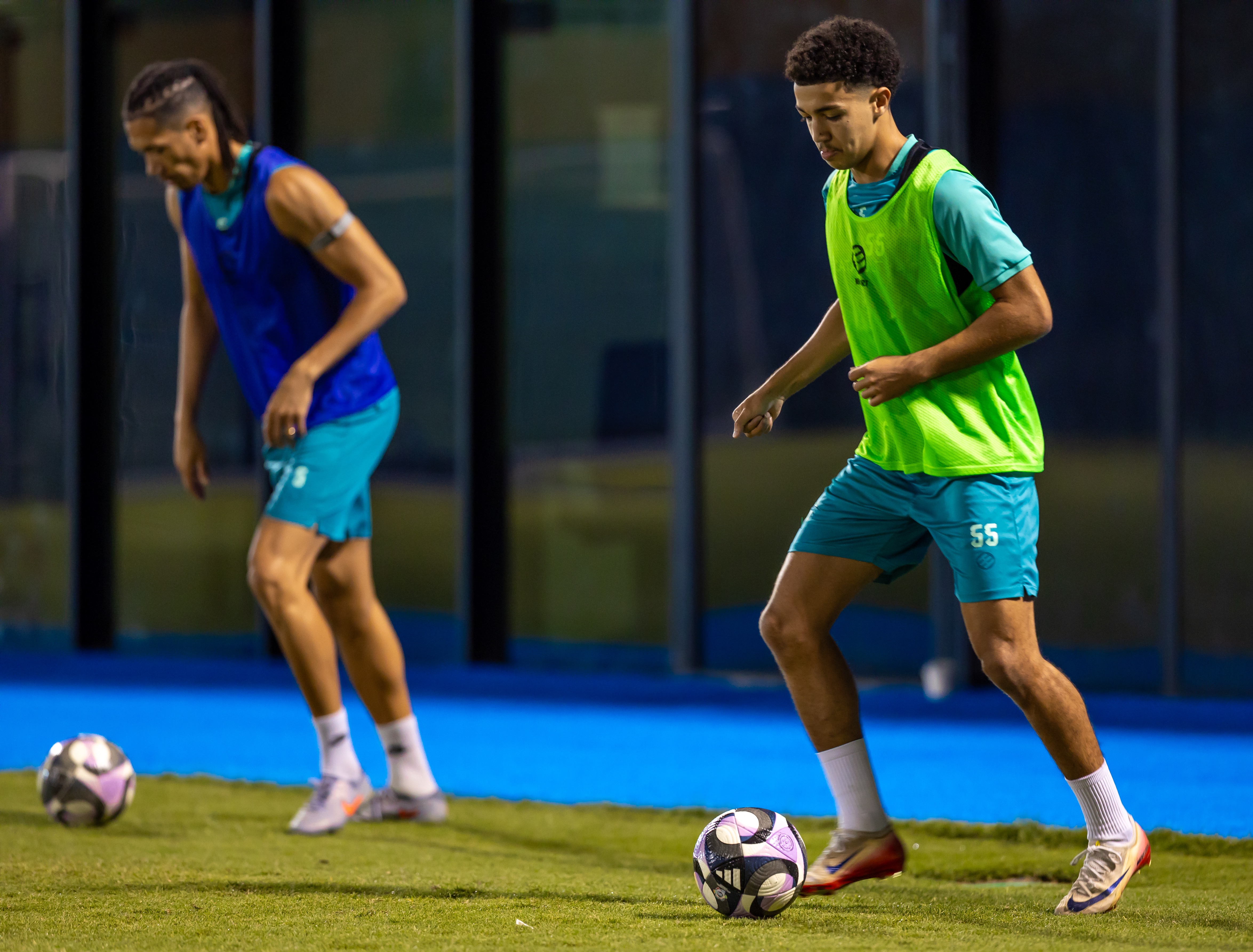 الفيحاء يواصل استعداداته لمواجهة الاتحاد بحصة تكتيكية