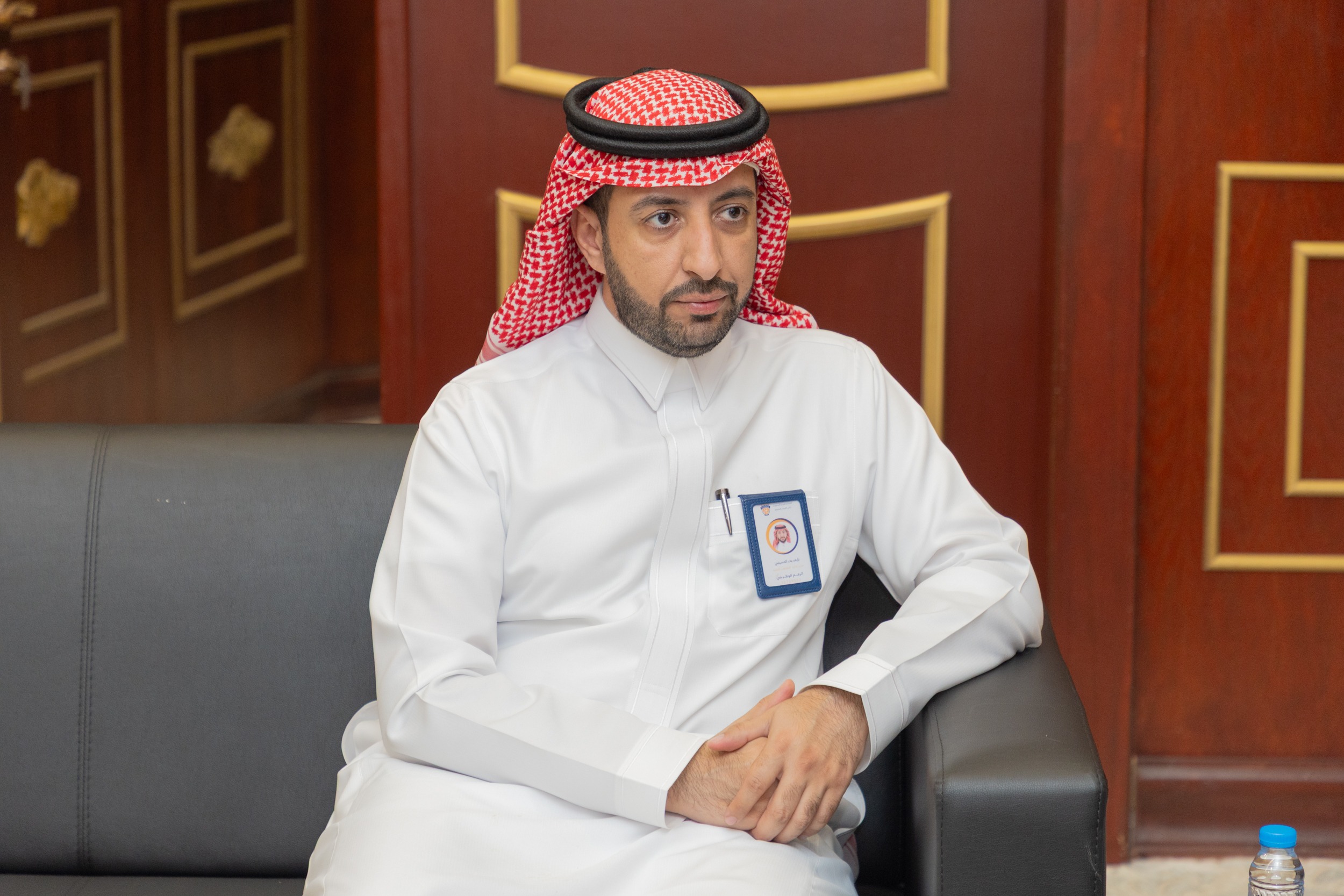 رئيس رابطة دوري المحترفين المهندس عبدالعزيز العفالق يزور الفيحاء