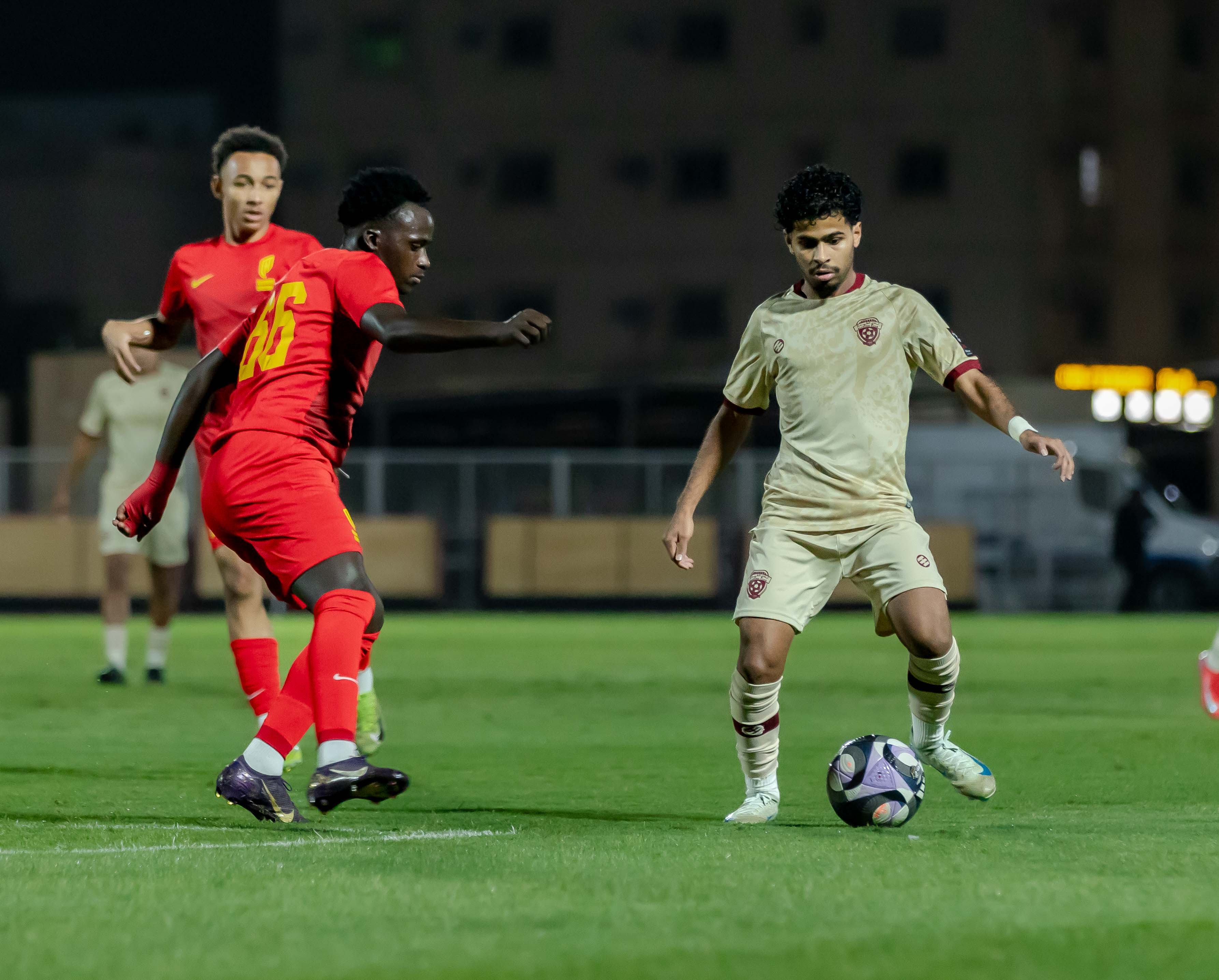 الفيحاء تحت ٢١ سنة يتعادل إيجابياً بهدفين أمام القادسية