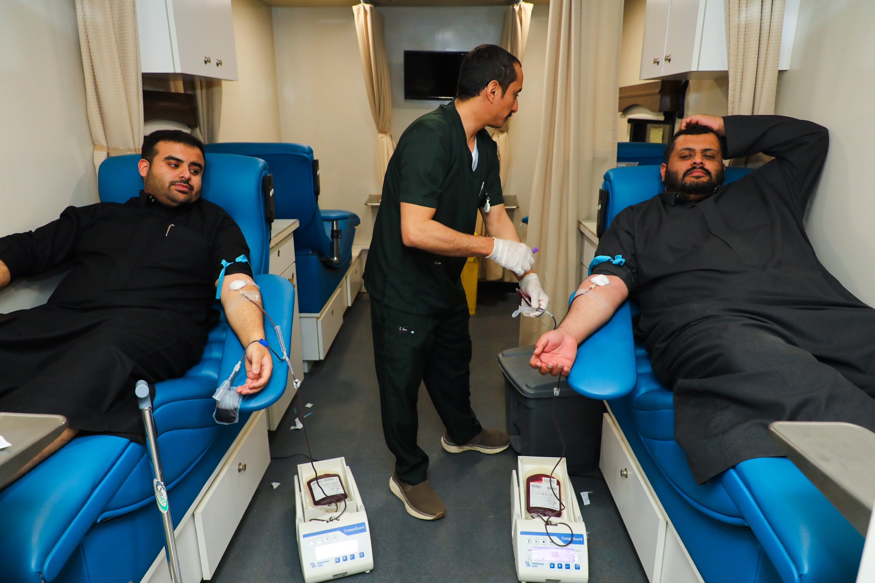 نادي الفيحاء ينظم حملة للتبرع بالدم بالتعاون مع رابطة دوري روشن ووزارة الصحة