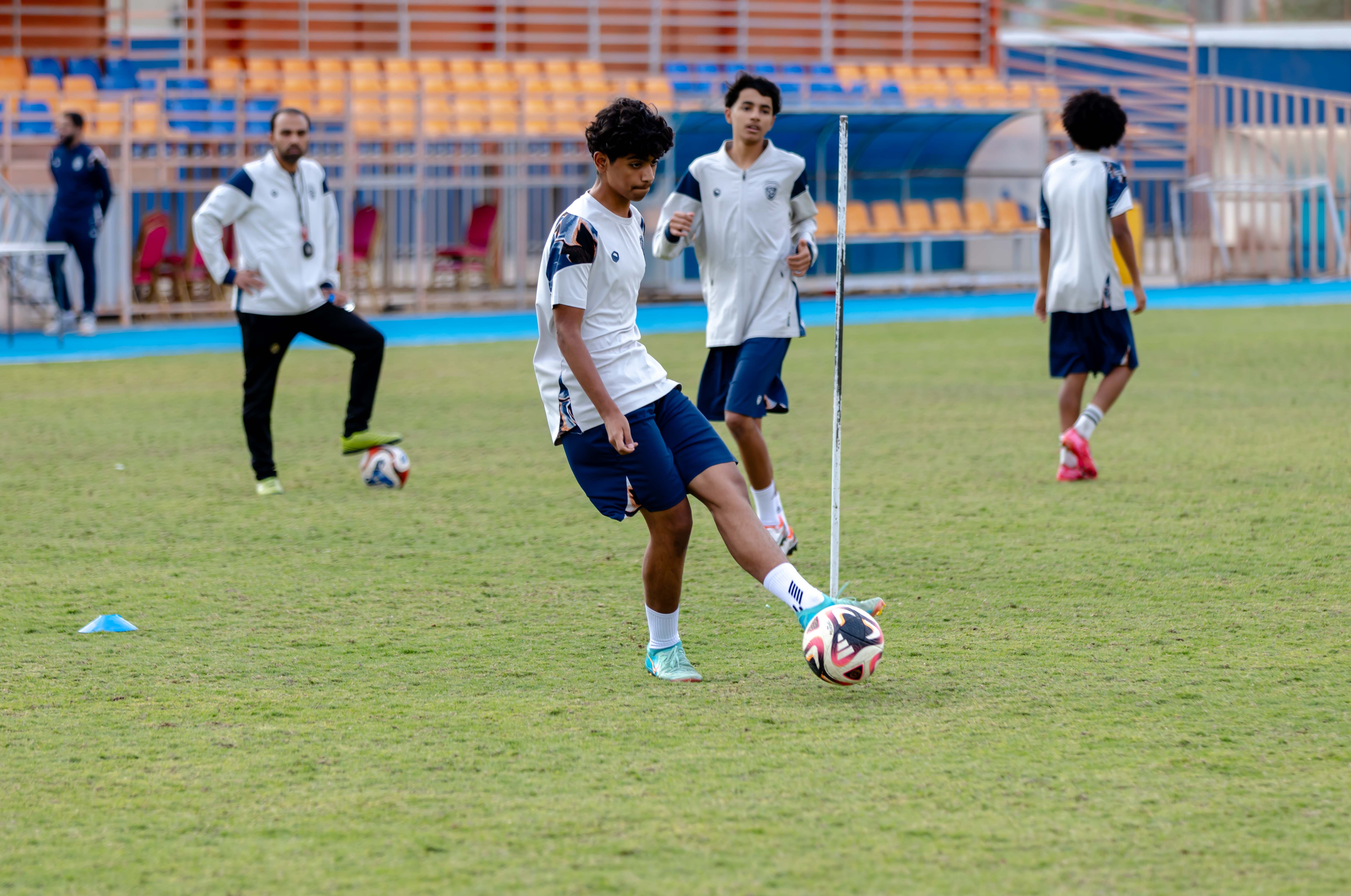 الفيحاء تحت 15 سنة يجري تمرينه الرئيس لمواجهة نظيره نادي الهلال