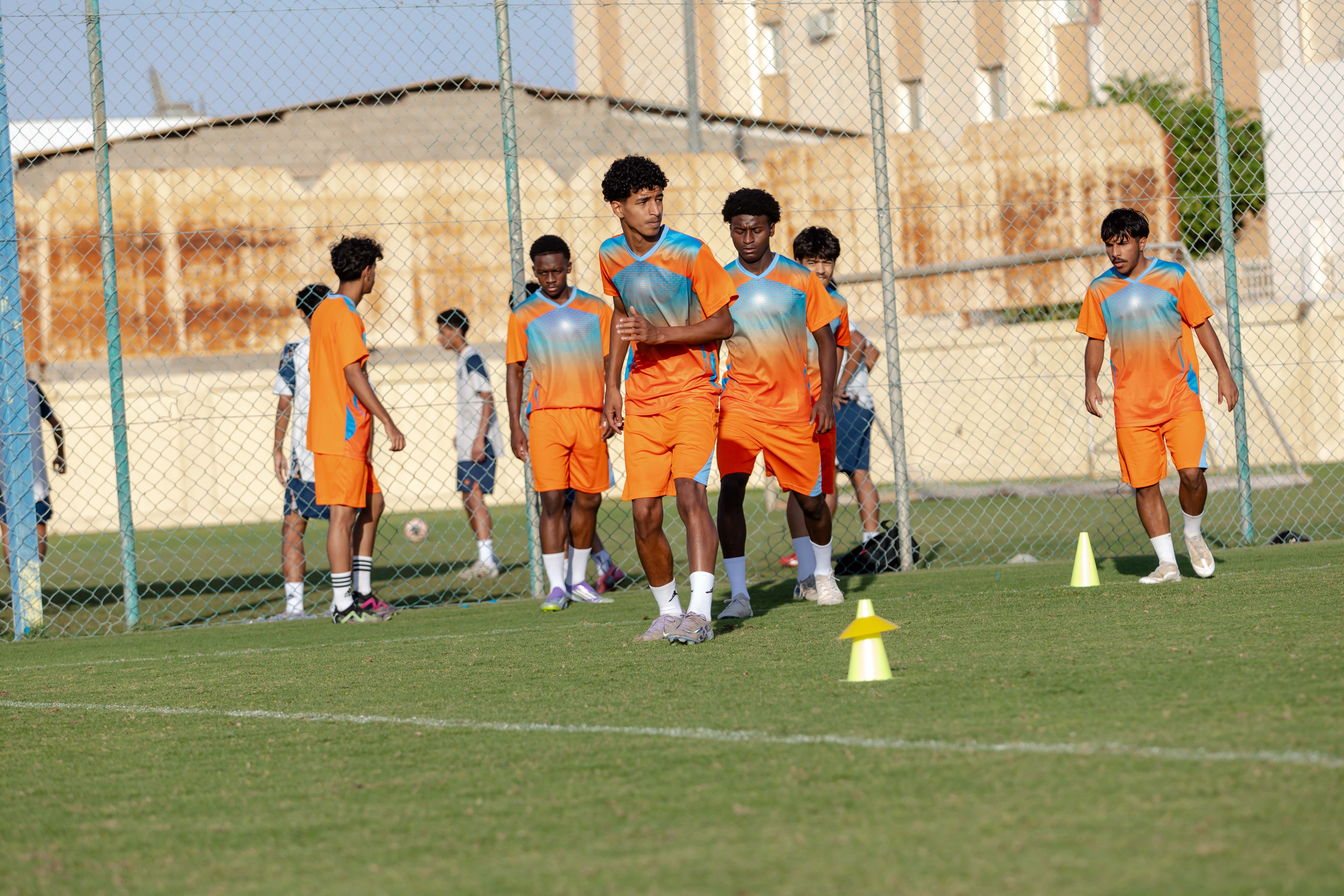 الفيحاء تحت 17 سنة يجري تمرينه الرئيس لمواجهة نظيره نادي الانصار