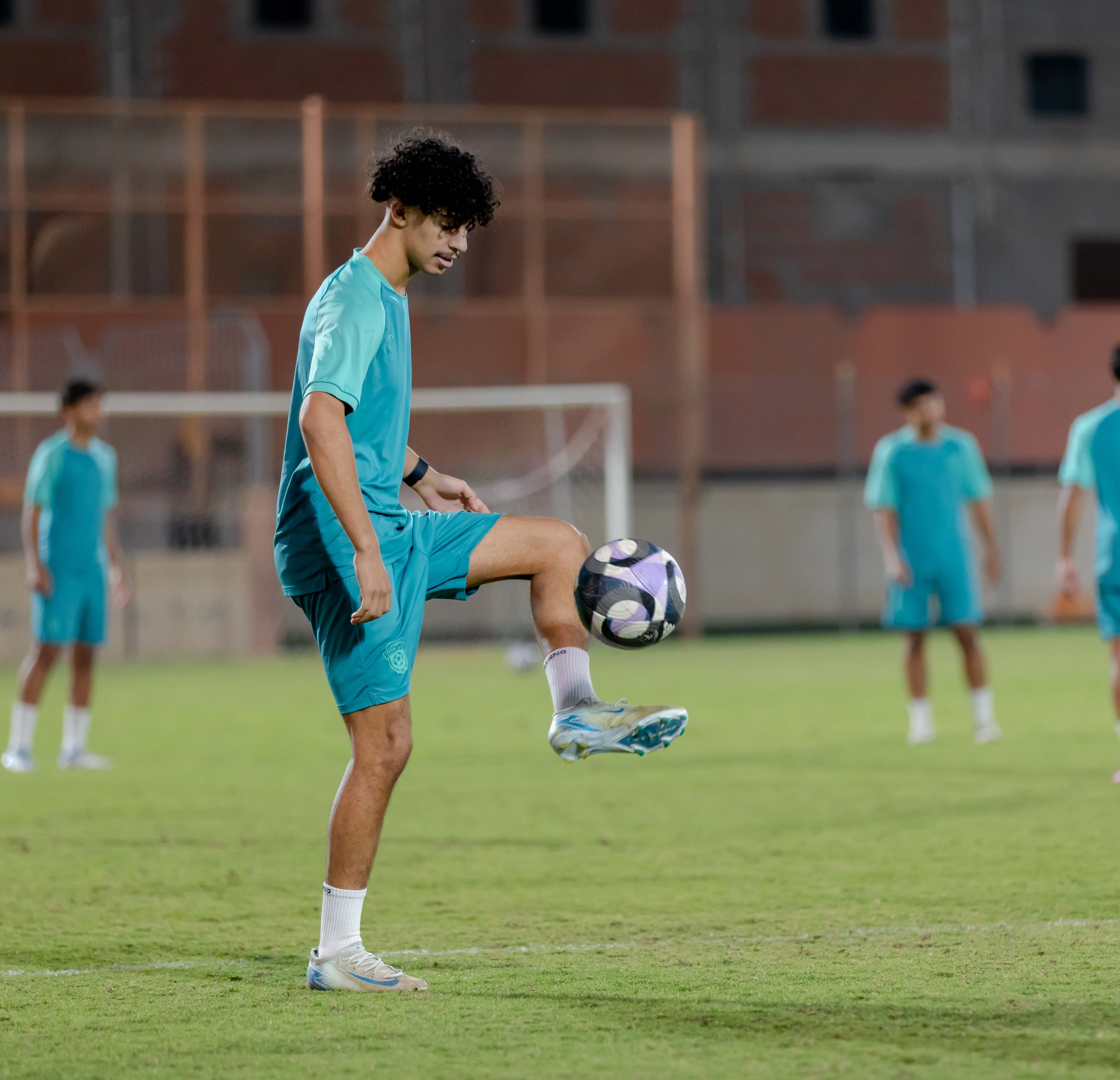 الفيحاء تحت 21 عام يجري تمرينه الرئيس استعداداً لملاقاة العروبة