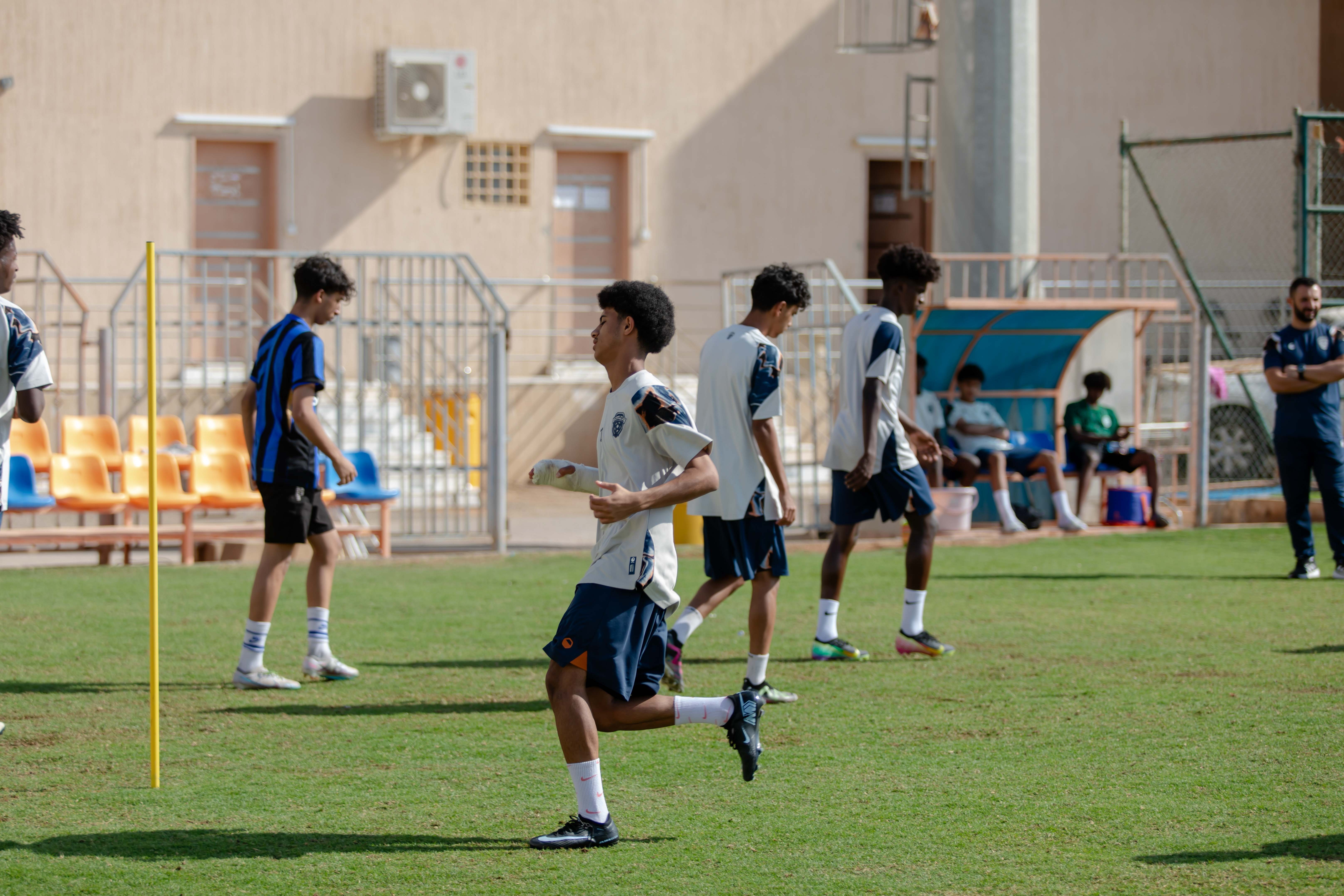 الفيحاء تحت 17 سنة يواصل تحضيراته اليومية لمواجهة نظيره نادي الشعلة