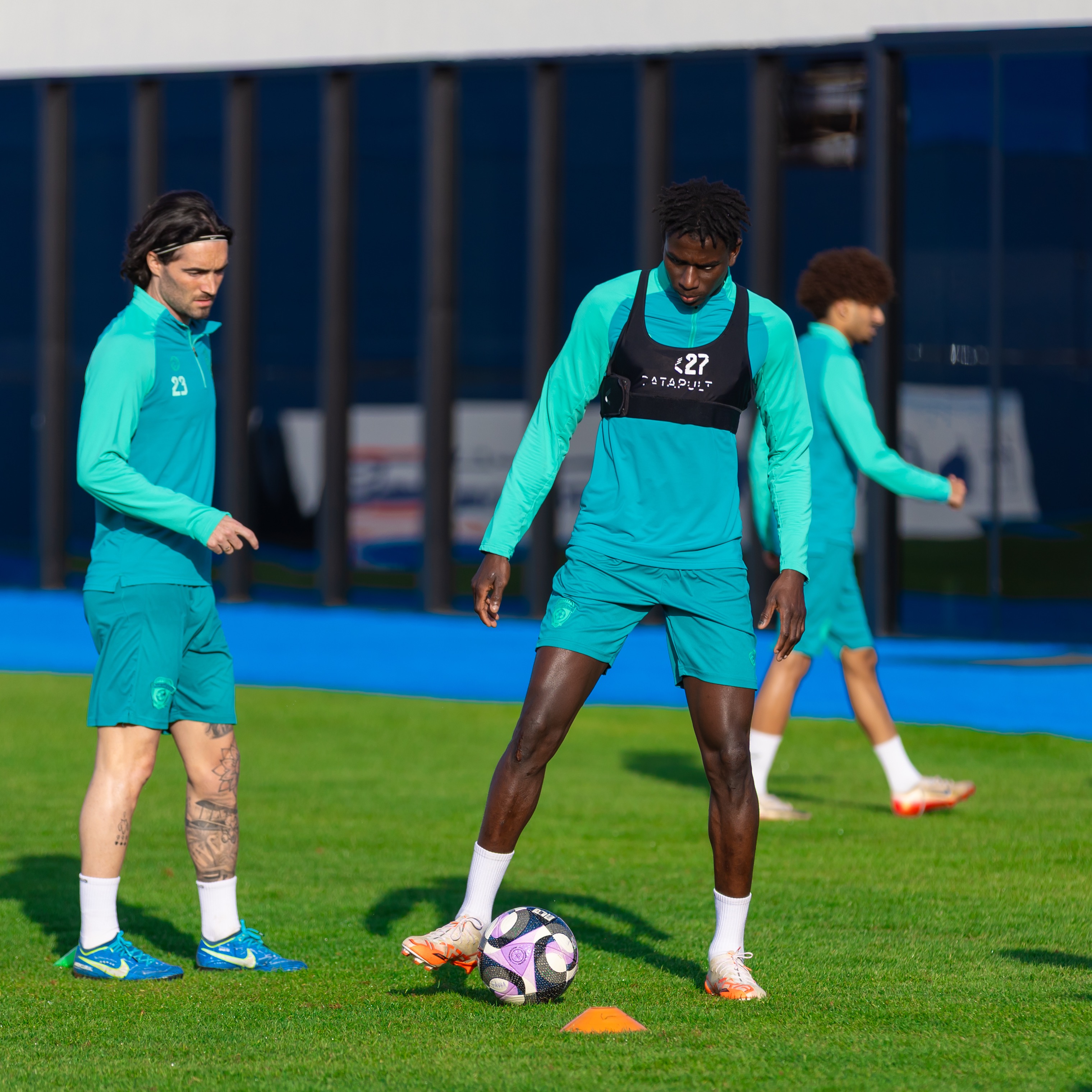 الفيحاء يجري مرانه الرئيس لمباراة الرياض