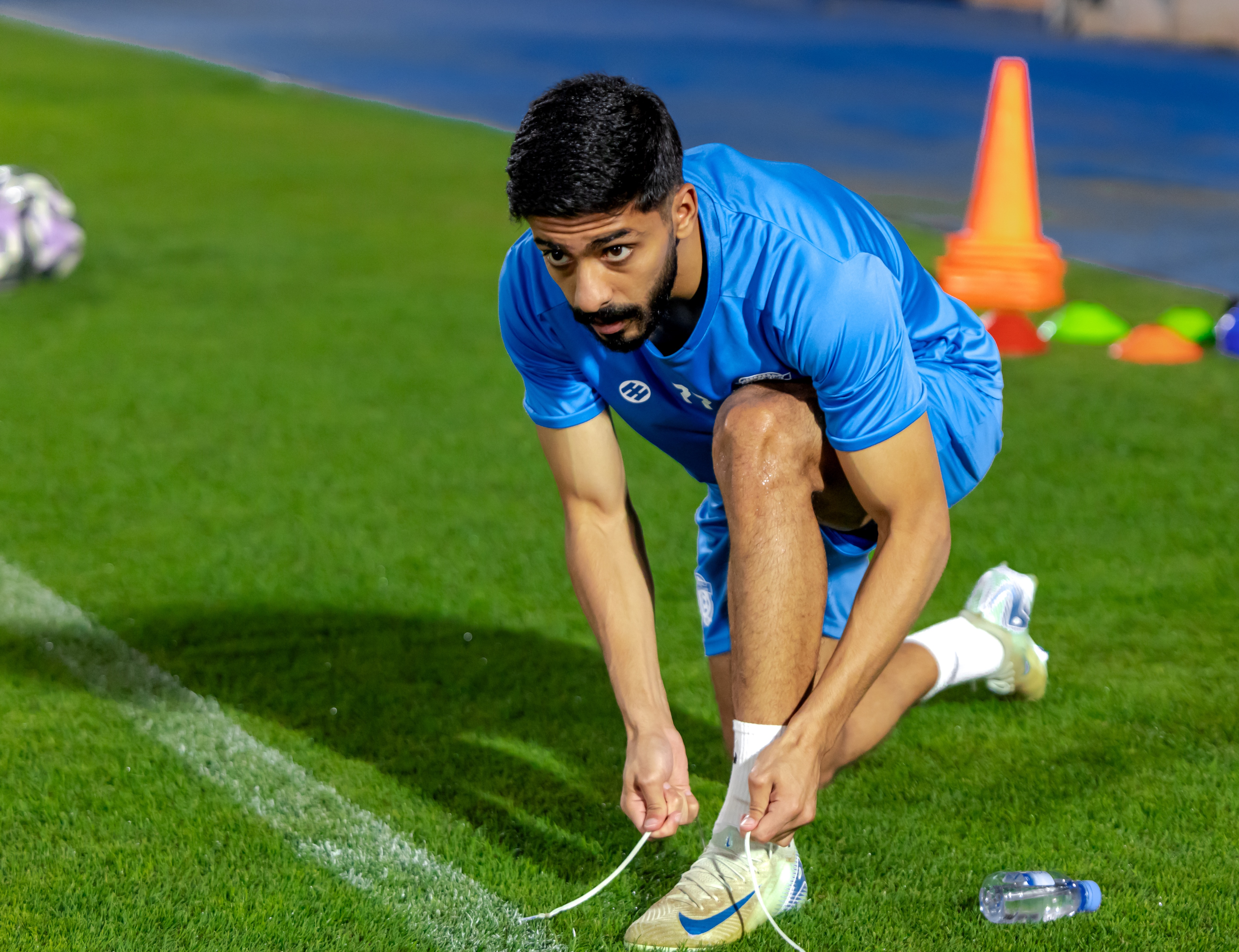 الفيحاء يواصل تدريباته اليومية في مقر النادي