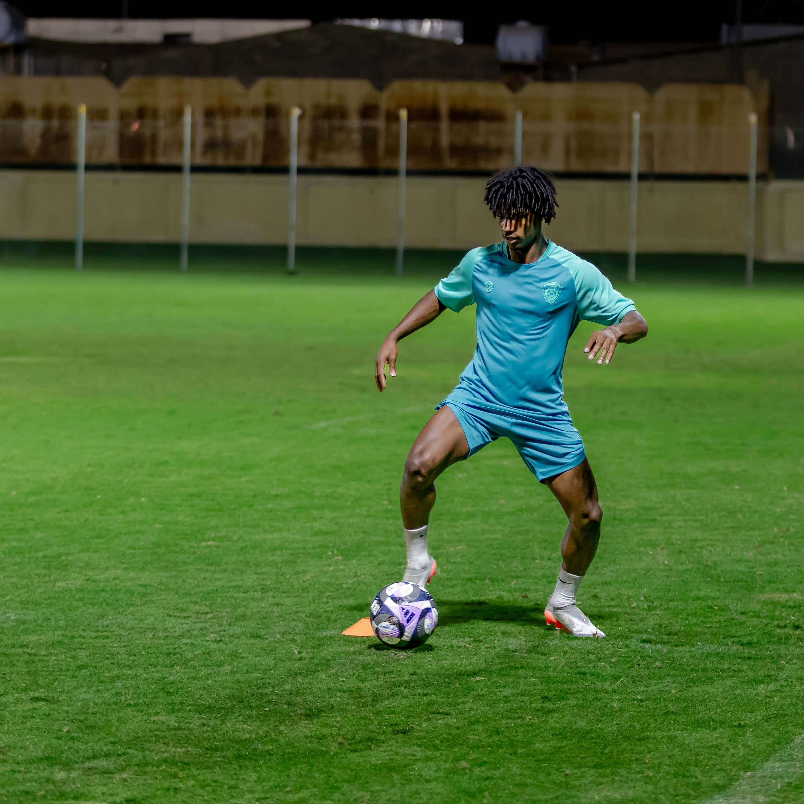 الفيحاء تحت 21 عامًا يُجري تمرينه الرئيس استعدادًا لملاقاة القادسية .