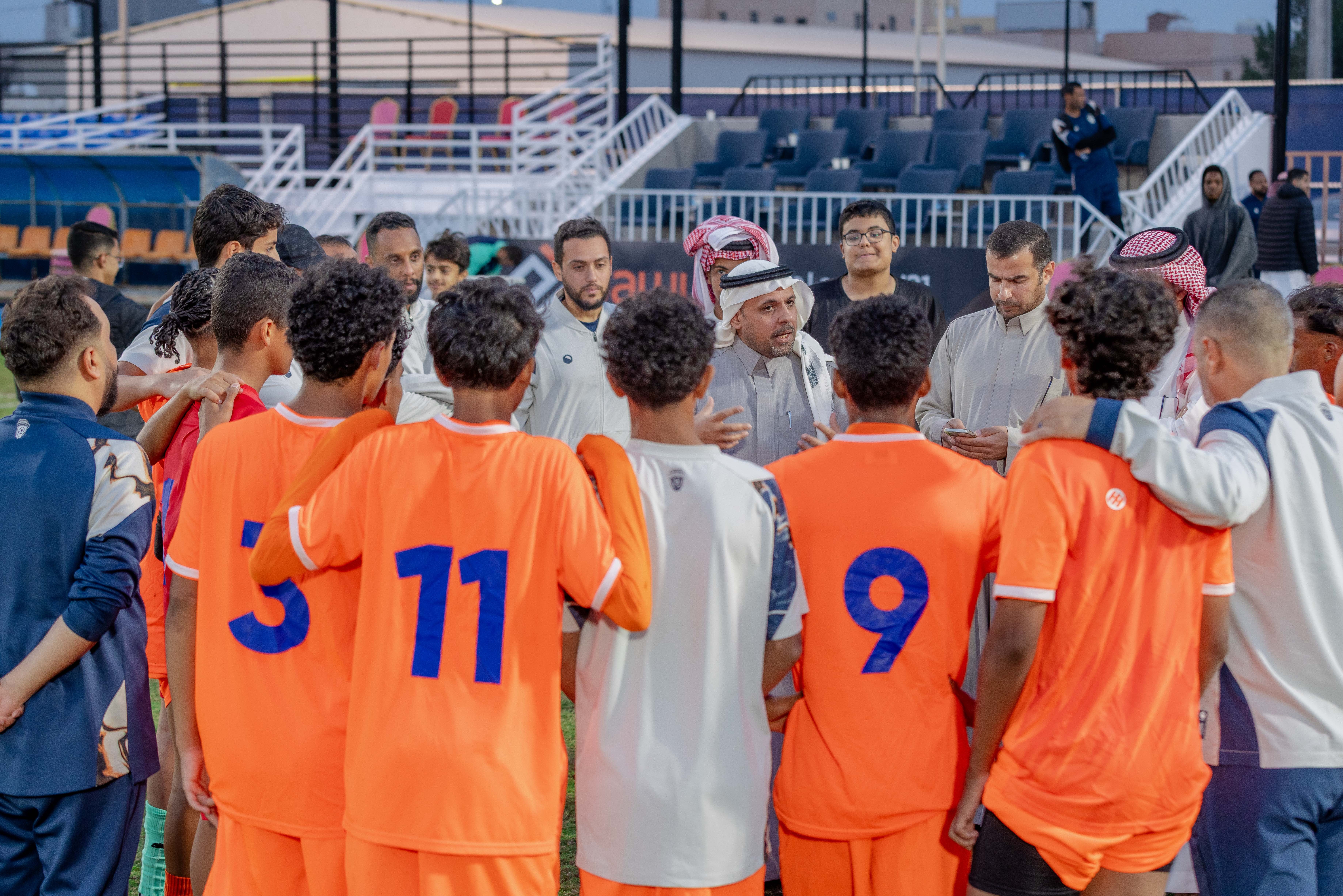 الفيحاء تحت ١٥ سنة يكسب لقاء نظيره نادي الأخدود