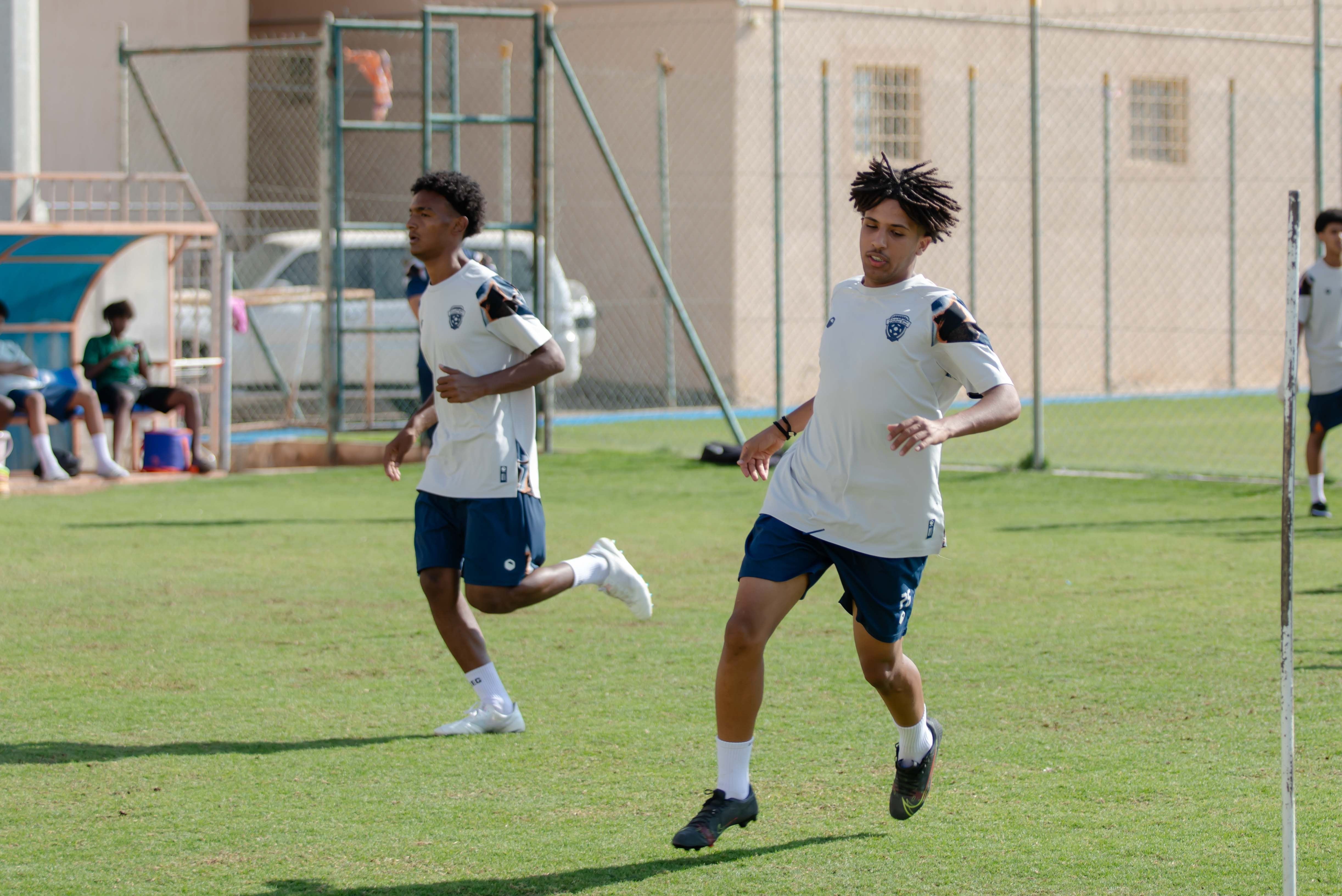 الفيحاء تحت 17 سنة يواصل تحضيراته اليومية لمواجهة نظيره نادي الشعلة