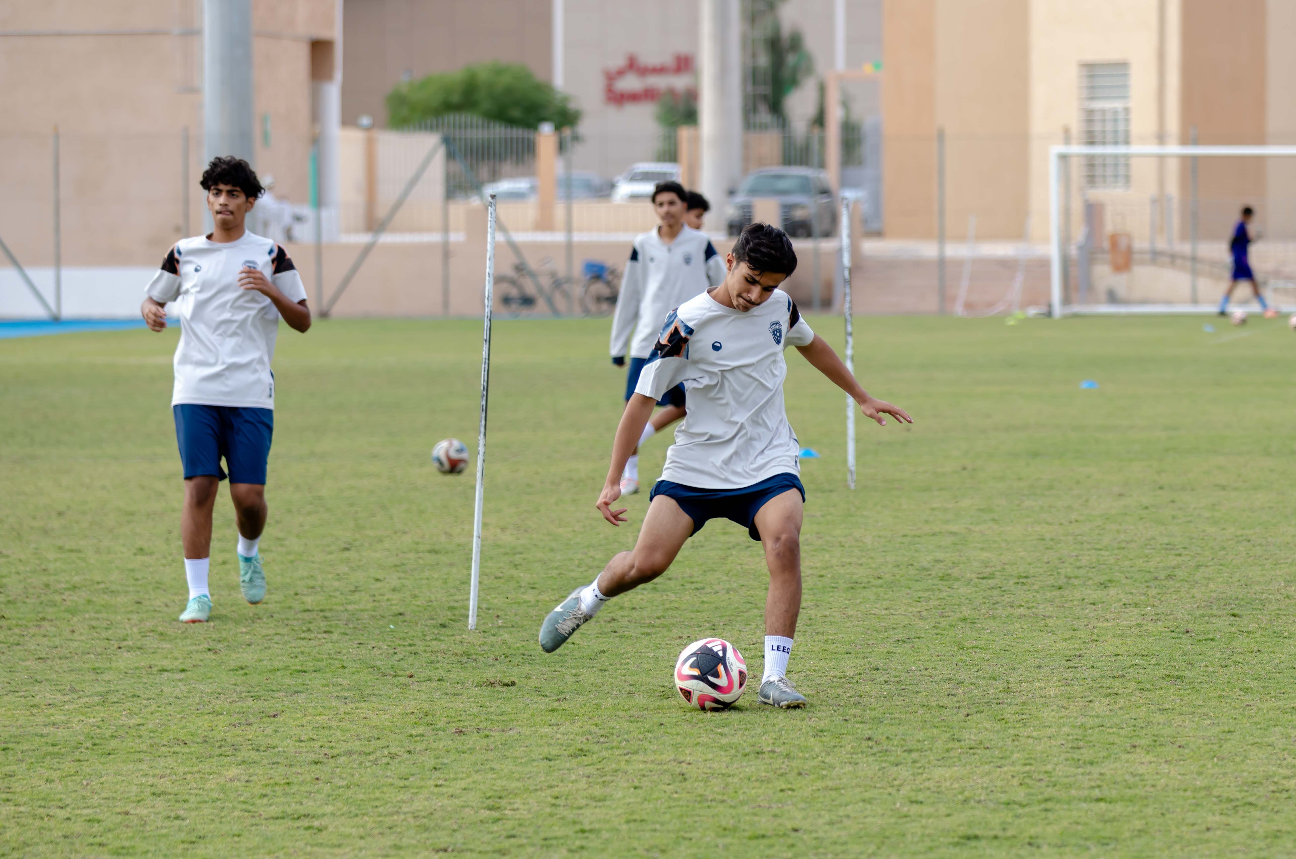 الفيحاء تحت 15 سنة يجري تمرينه الرئيس لمواجهة نظيره نادي الهلال