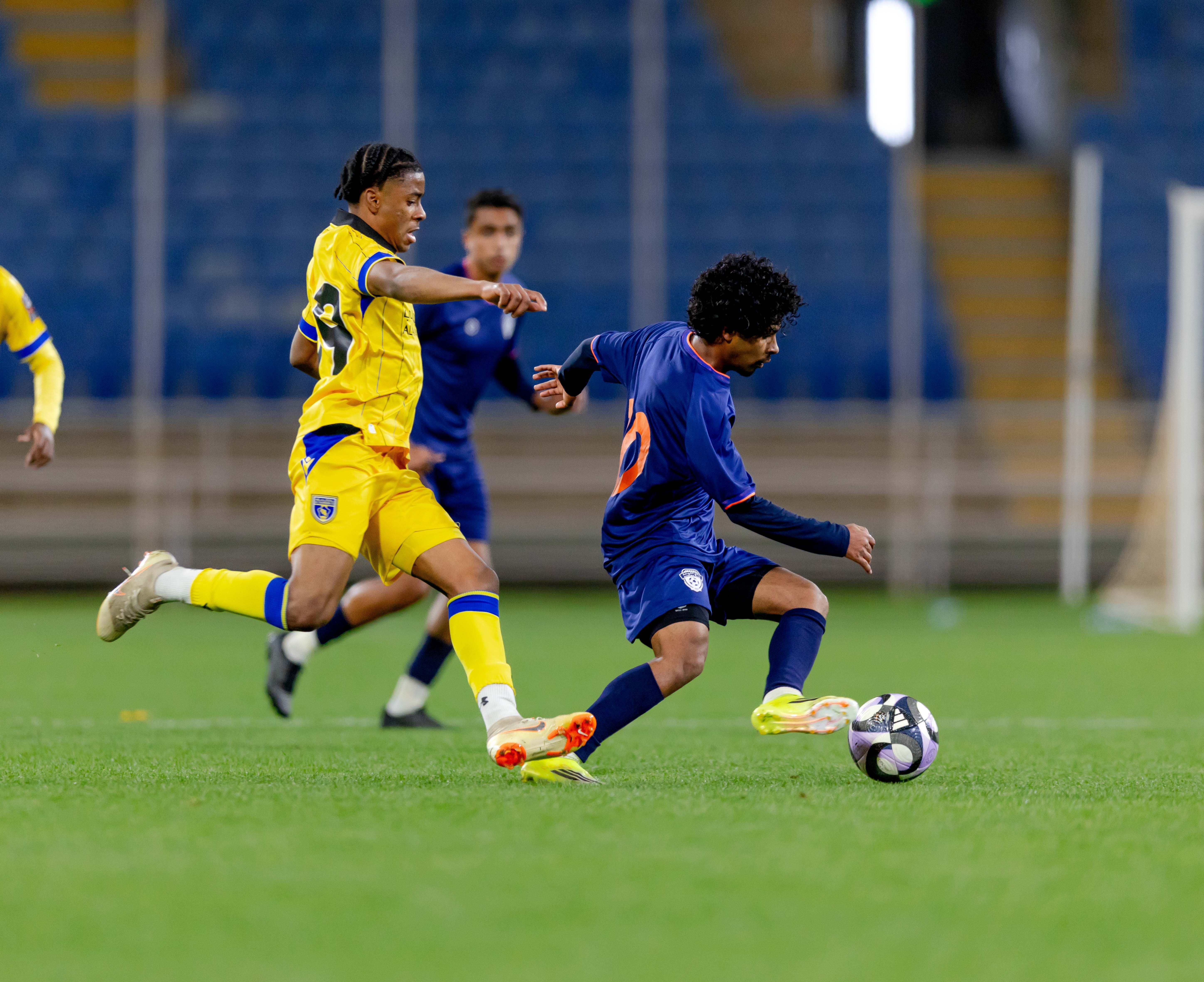 الفيحاء تحت 21 عامًا يكسب لقاء نظيره التعاون ضمن الجولة الخامسة عشر من دوري جوي للنخبة U21 .