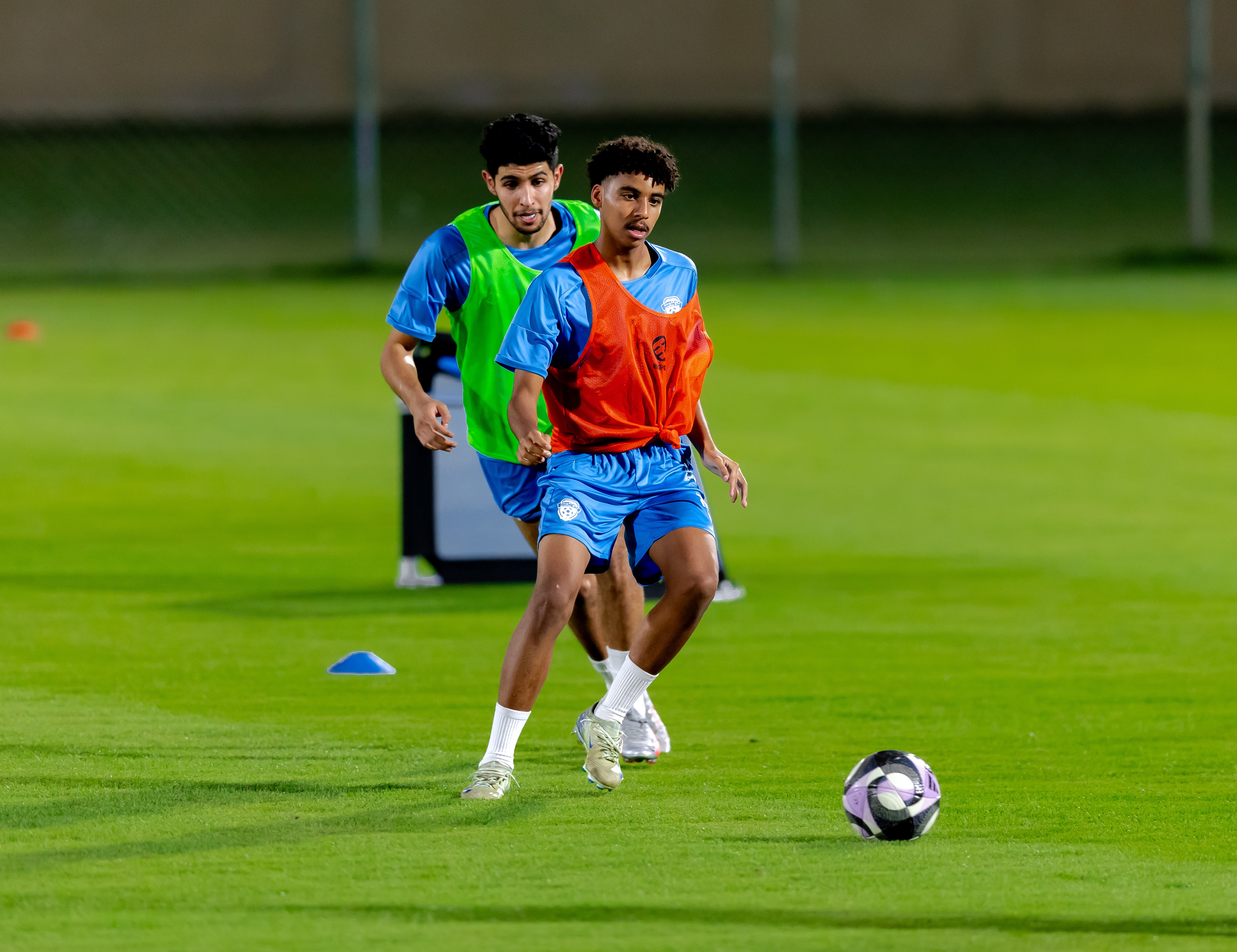 الفيحاء يواصل تدريباته اليومية في مقر النادي