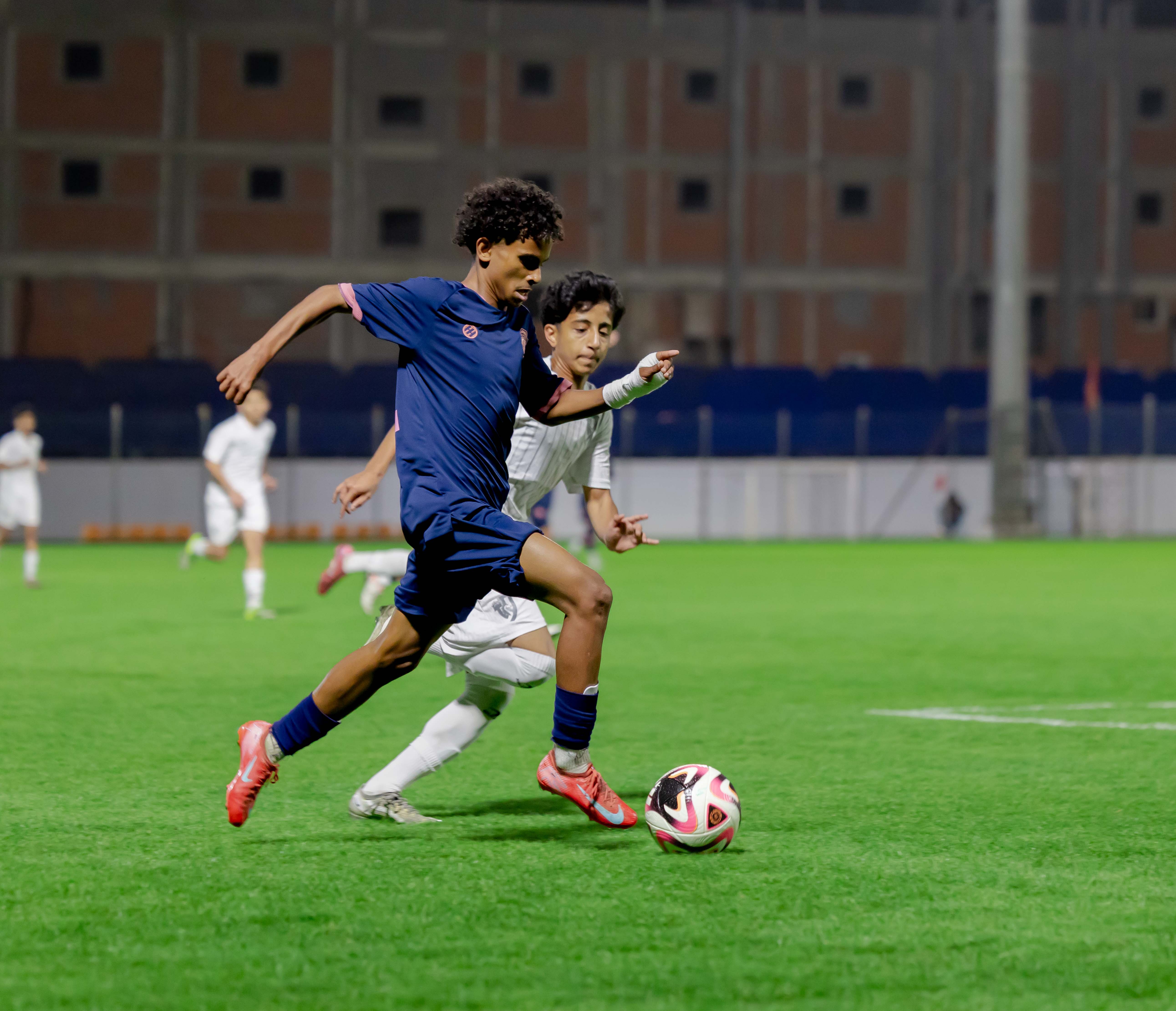 الفيحاء تحت 15 سنة يتعادل إيجابياً أمام نظيره نادي الطائي