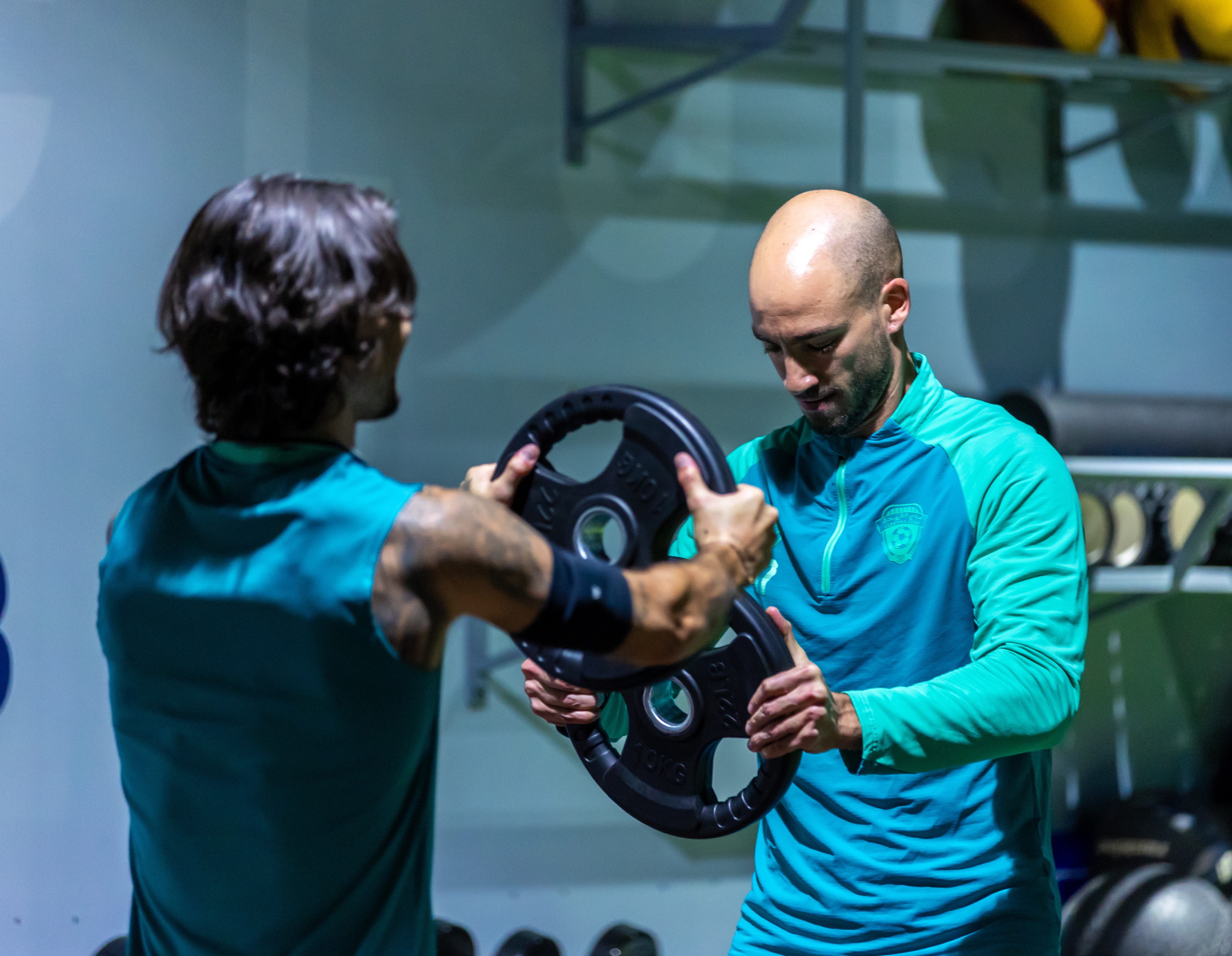 الفيحاء يواصل تدريباته اليومية بحصة مسائية في المجمعة