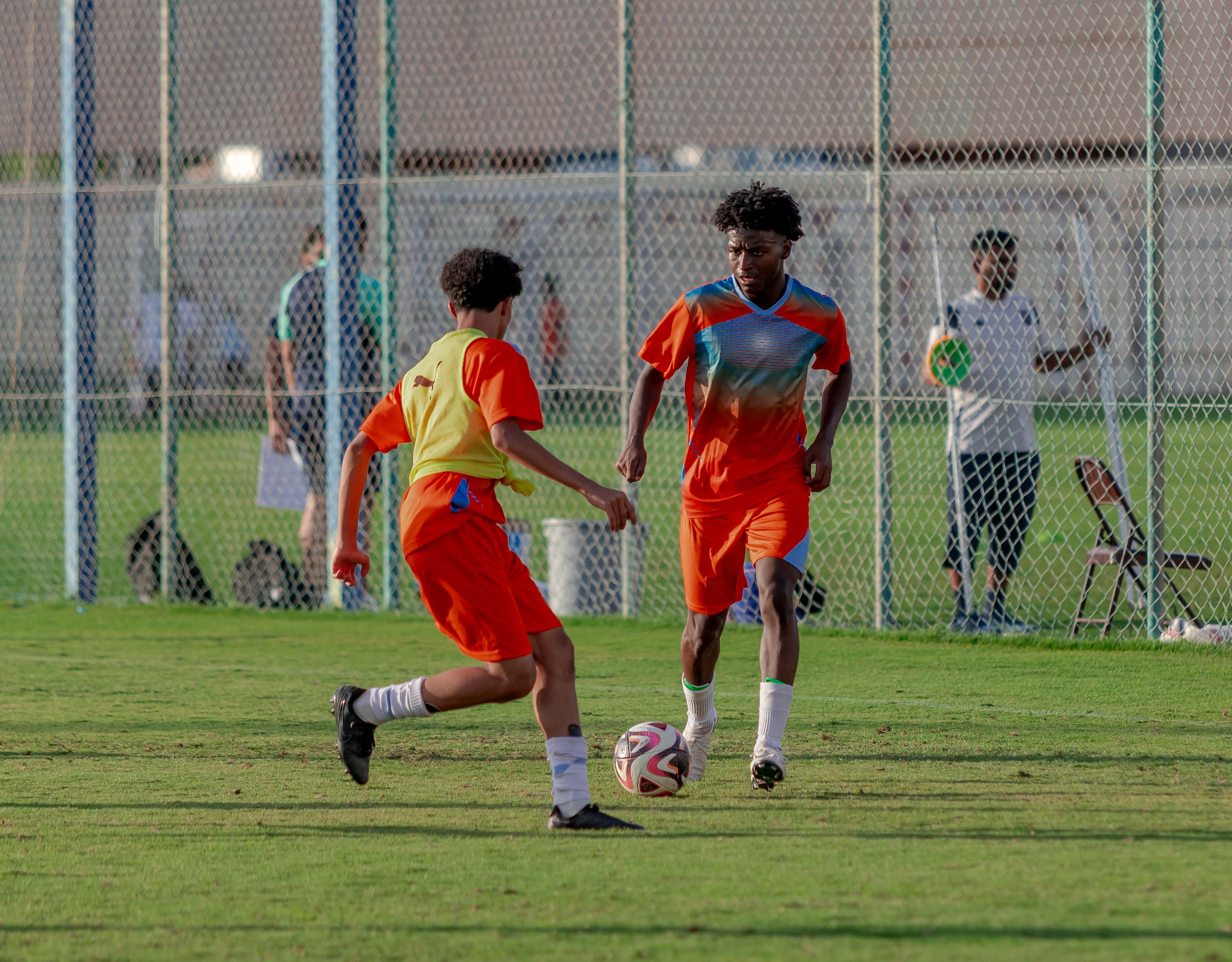 الفيحاء تحت 17 سنة يجري تمرينه الرئيس لمواجهة نظيره نادي حطين