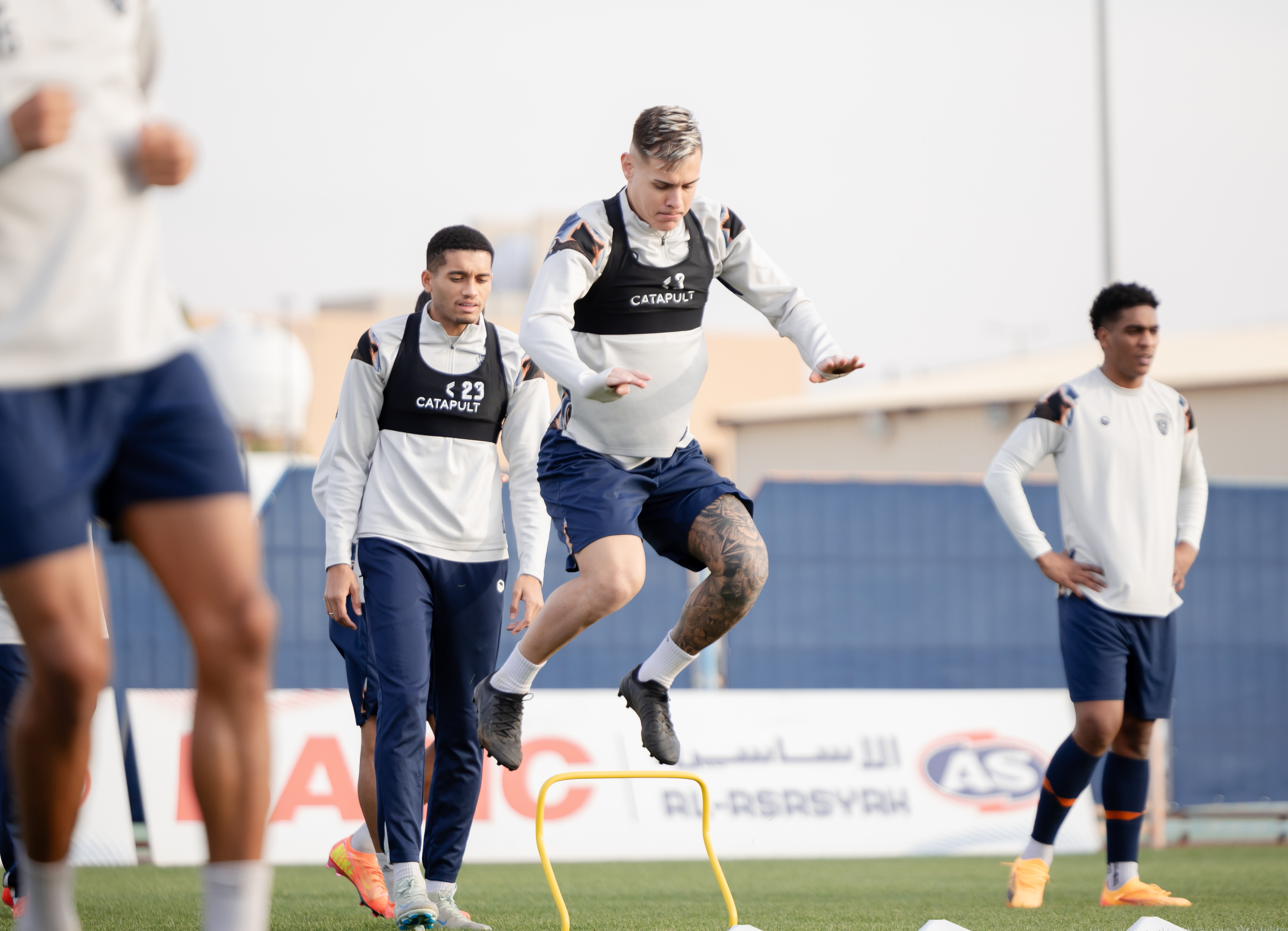 الفيحاء يجري مرانه الرئيس استعداداً لمواجهة الرياض