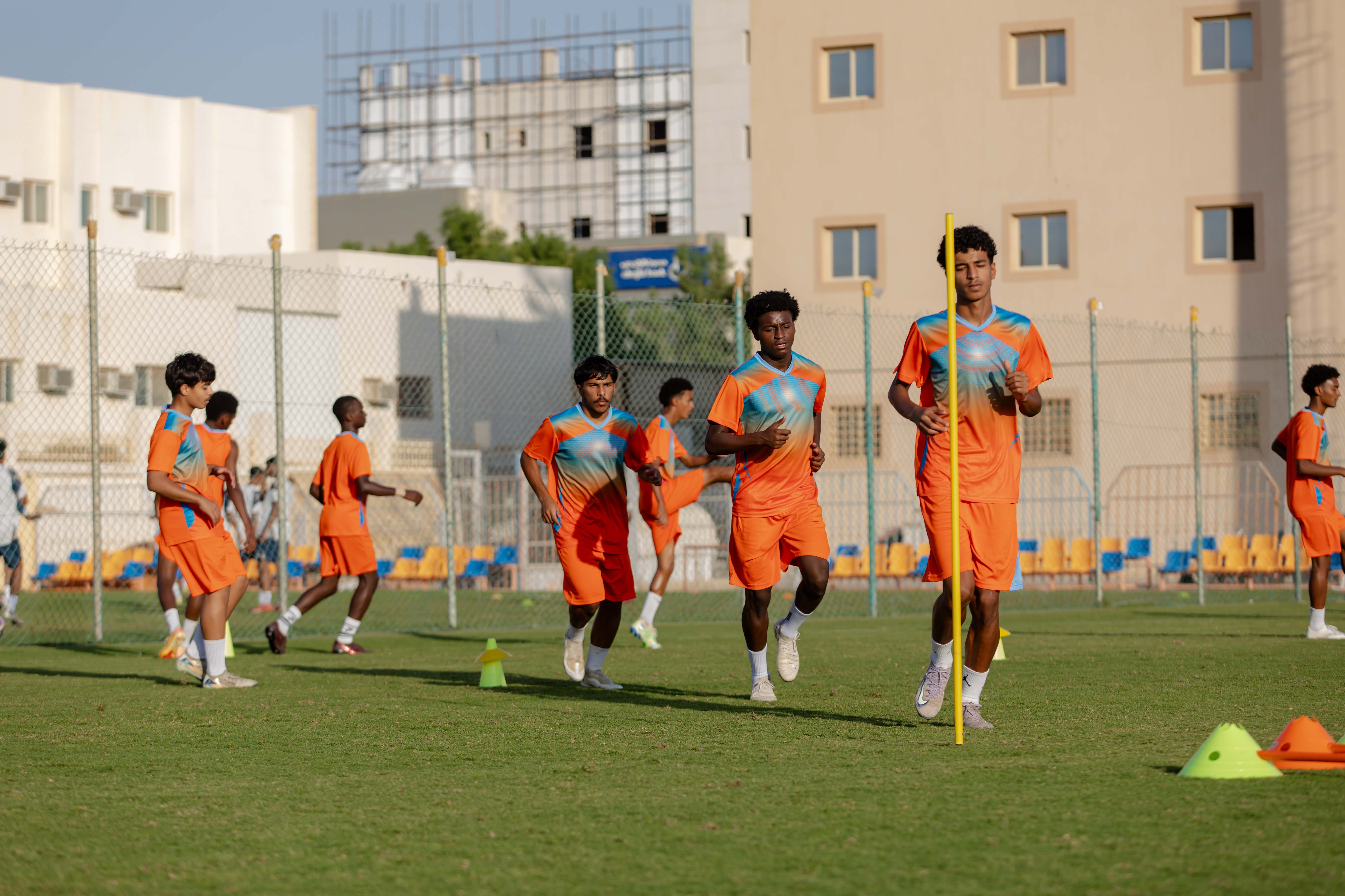 الفيحاء تحت 17 سنة يجري تمرينه الرئيس لمواجهة نظيره نادي الانصار