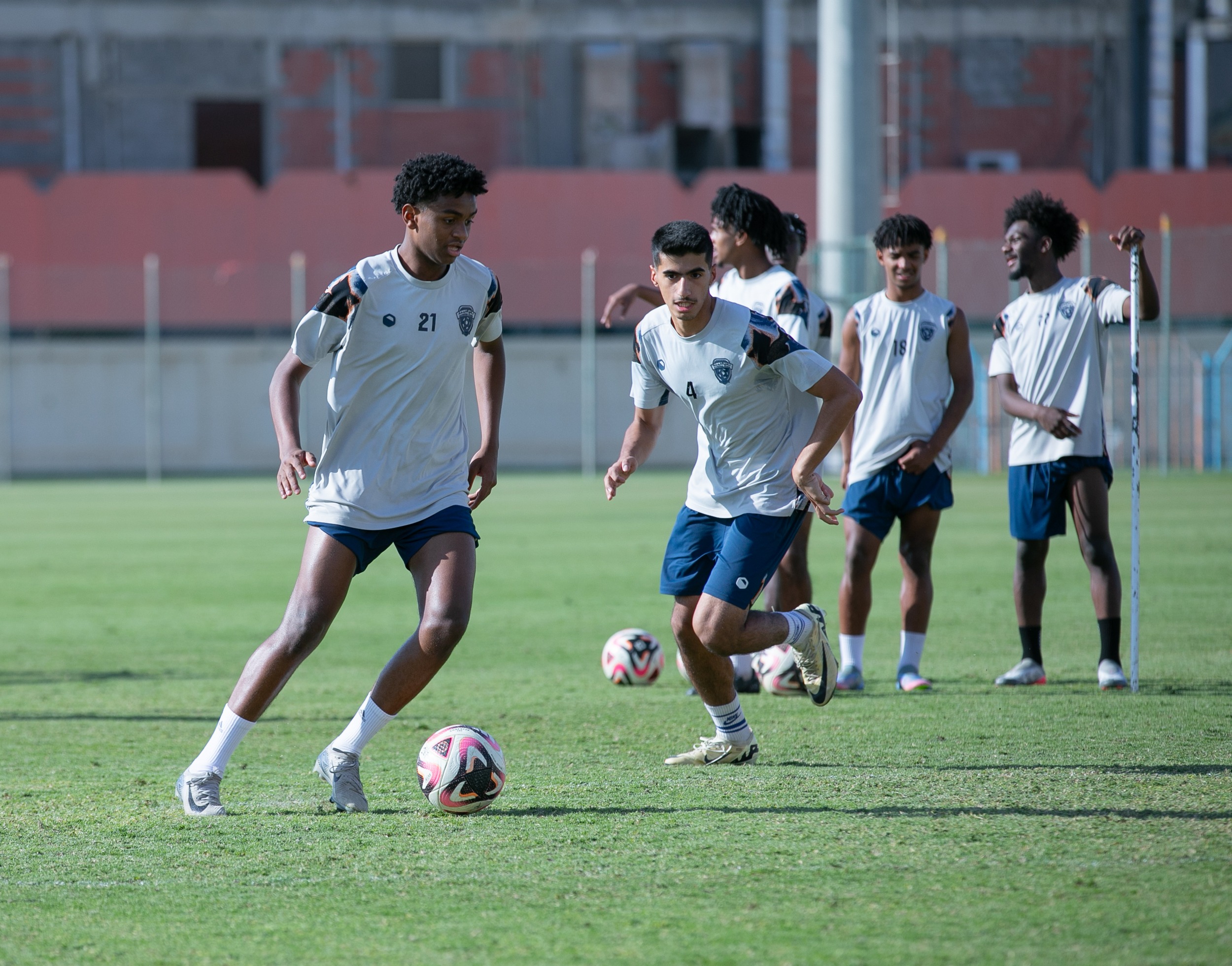 الفيحاء تحت 18 سنة يجري تمرينه الرئيس لمواجهة نظيره نادي النصر