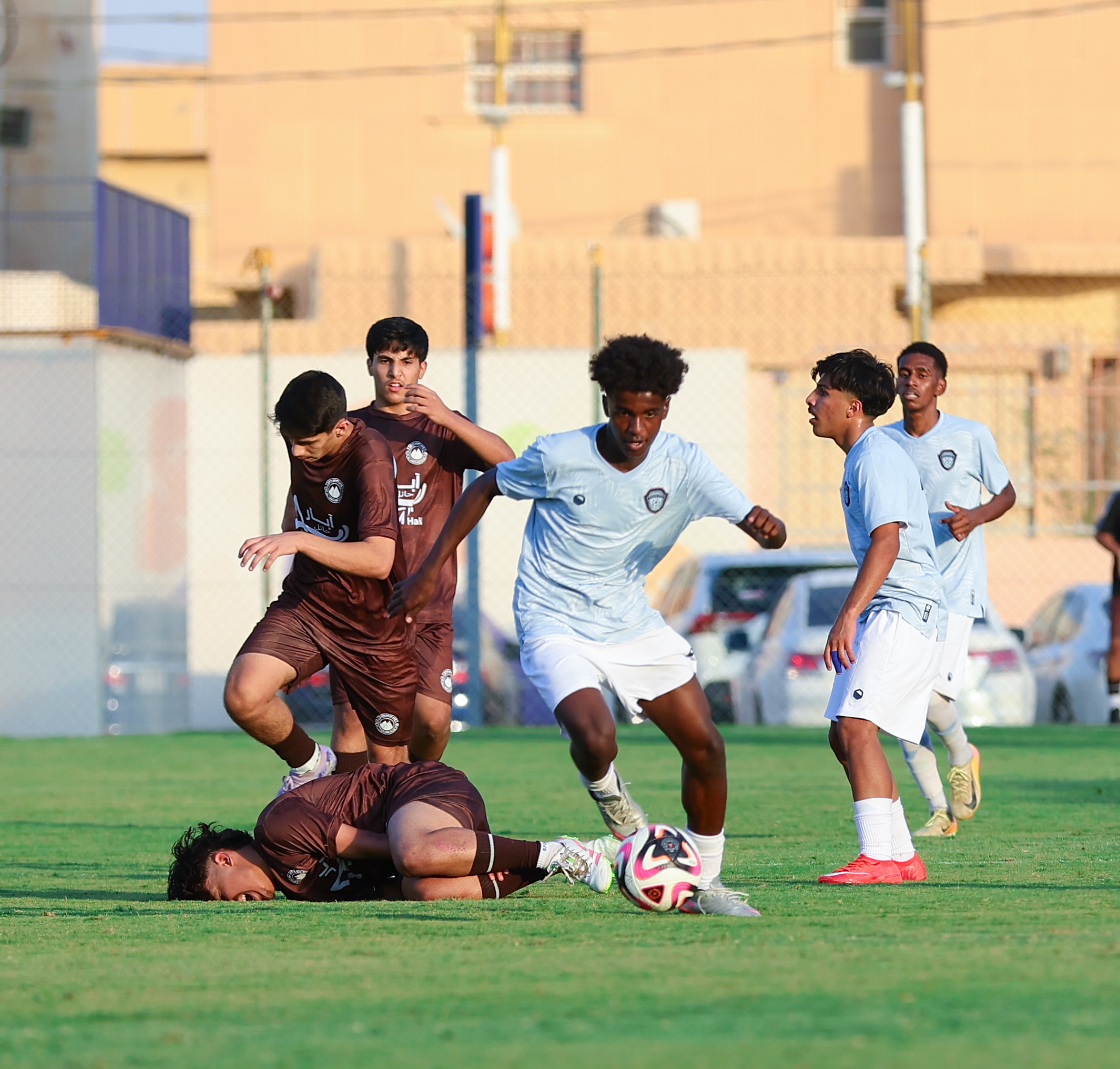الفيحاء تحت 17 سنة يكسب لقاء نظيره نادي الجبلين بسباعية
