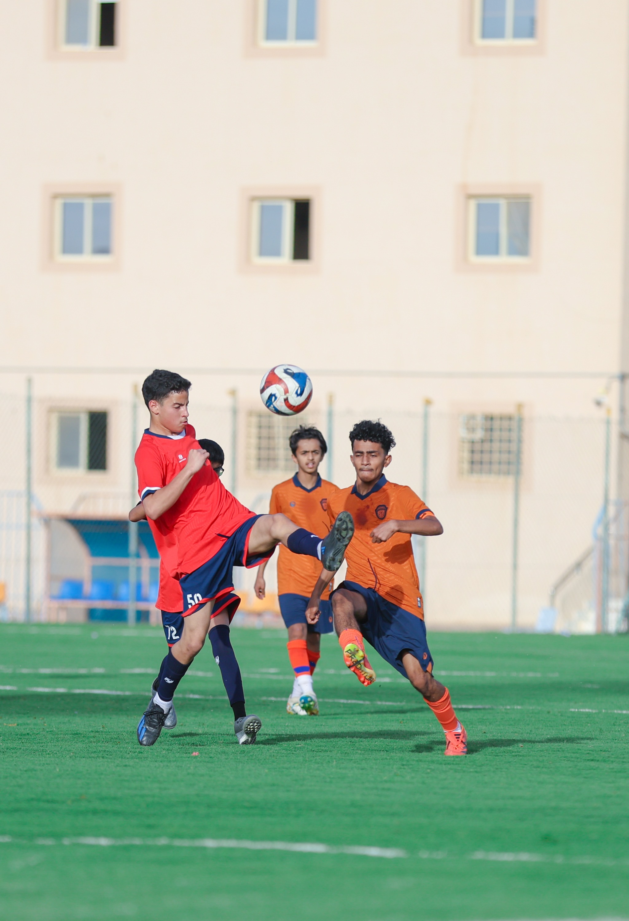 الفيحاء تحت 14 سنة يكسب لقاء نظيرة نادي المحمل