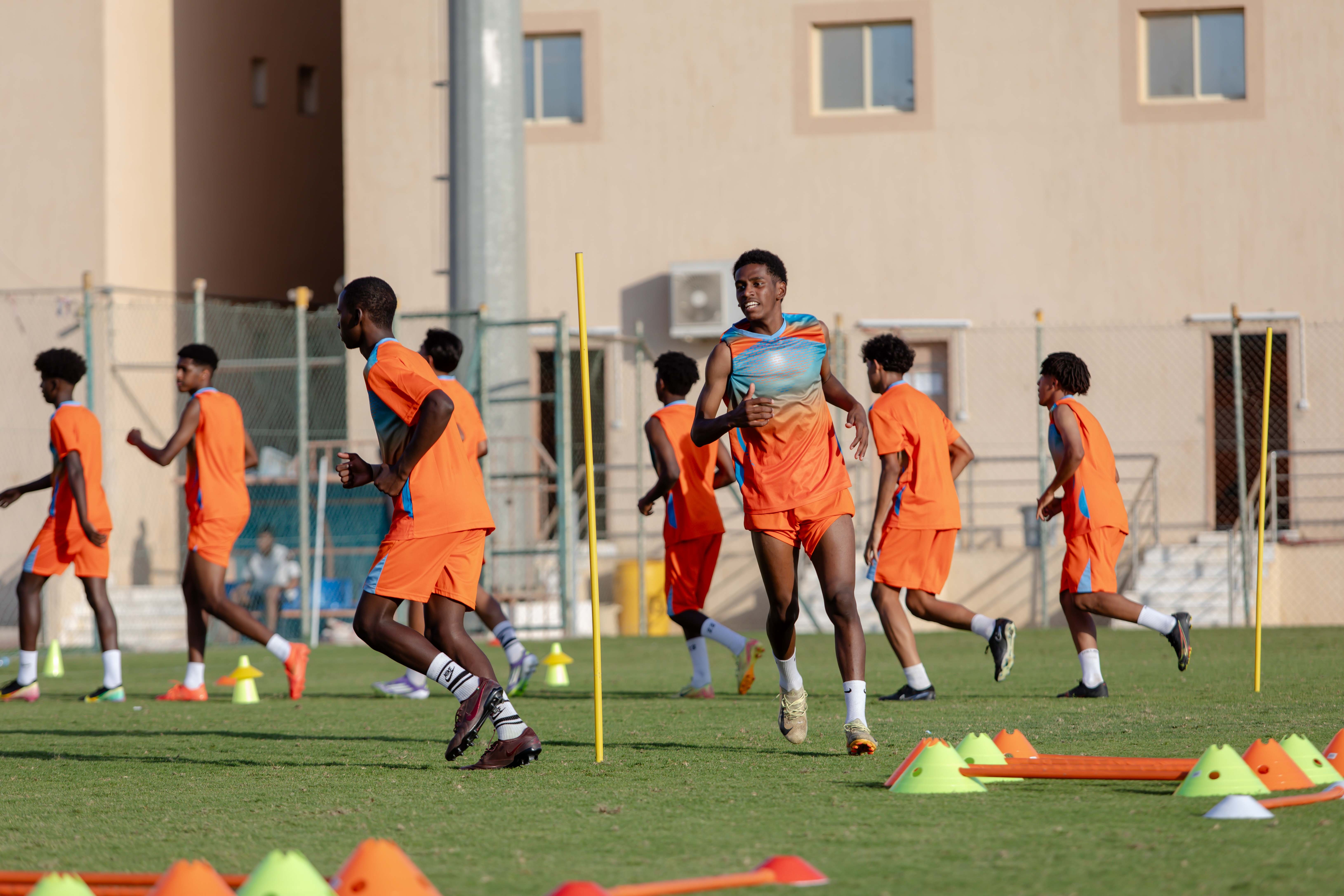 الفيحاء تحت 17 سنة يجري تمرينه الرئيس لمواجهة نظيره نادي الانصار