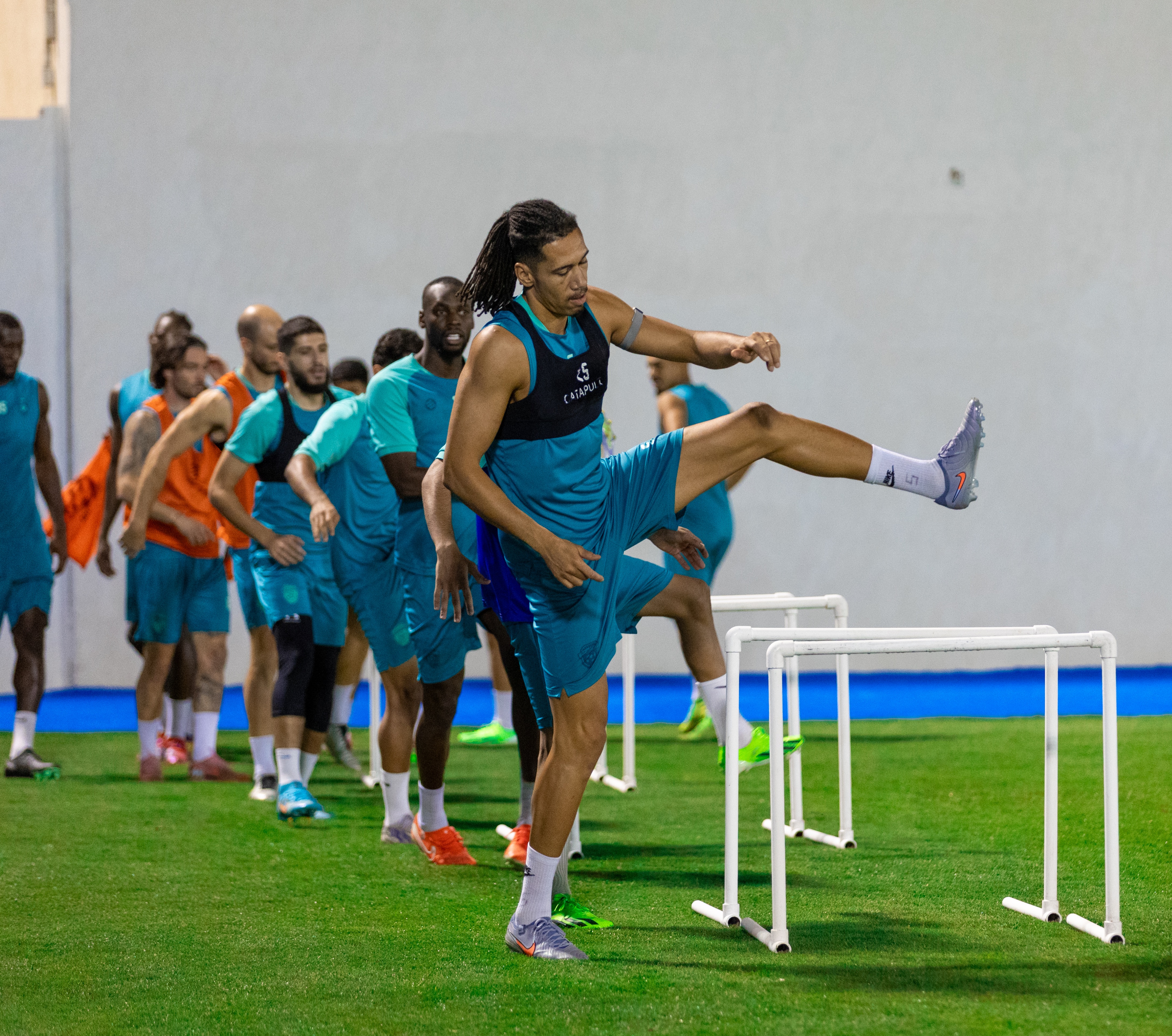 الفيحاء يواصل تدريباته في مقر النادي