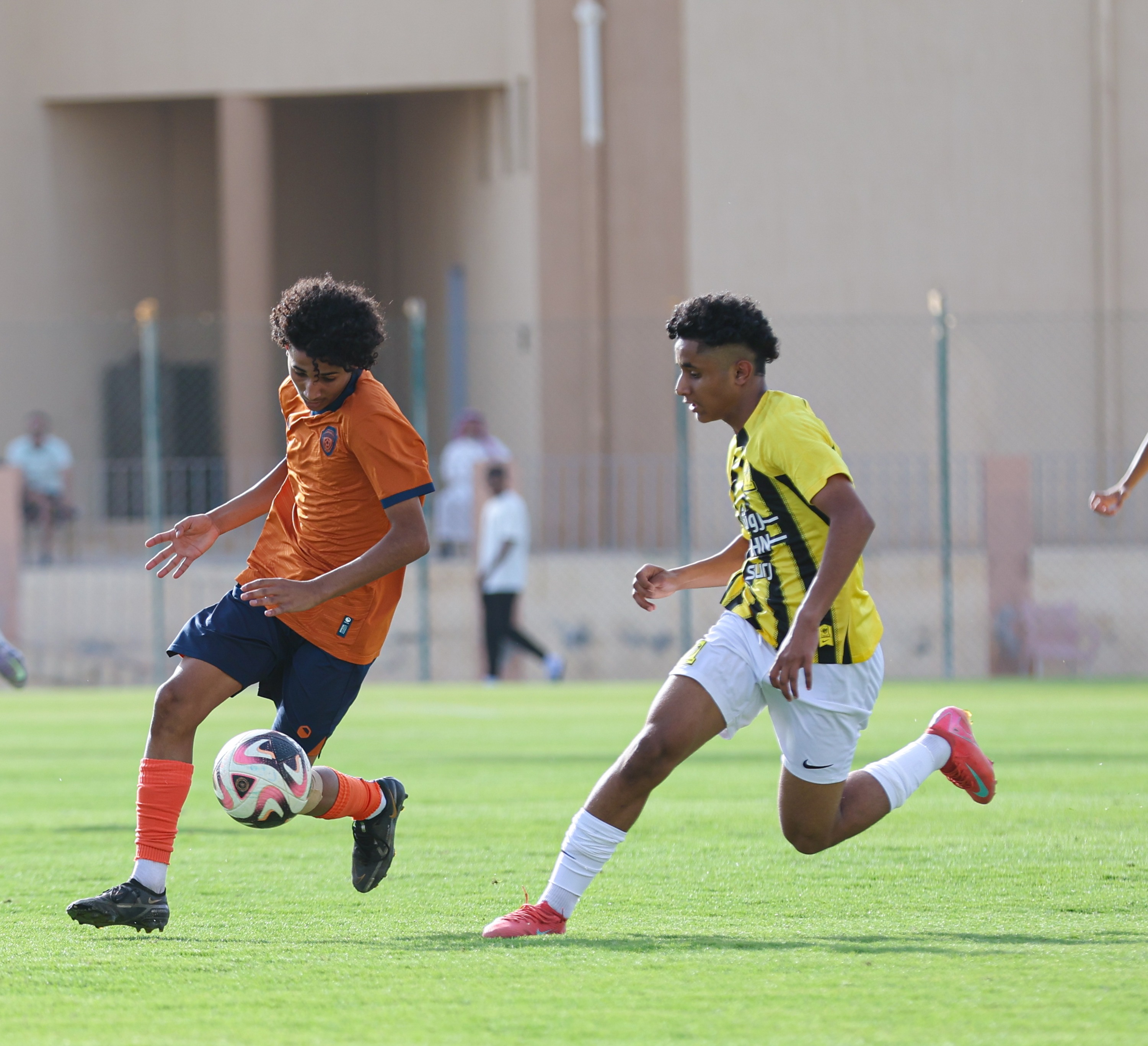 الفيحاء تحت 16 سنة يكسب لقاء نظيره نادي الاتحاد