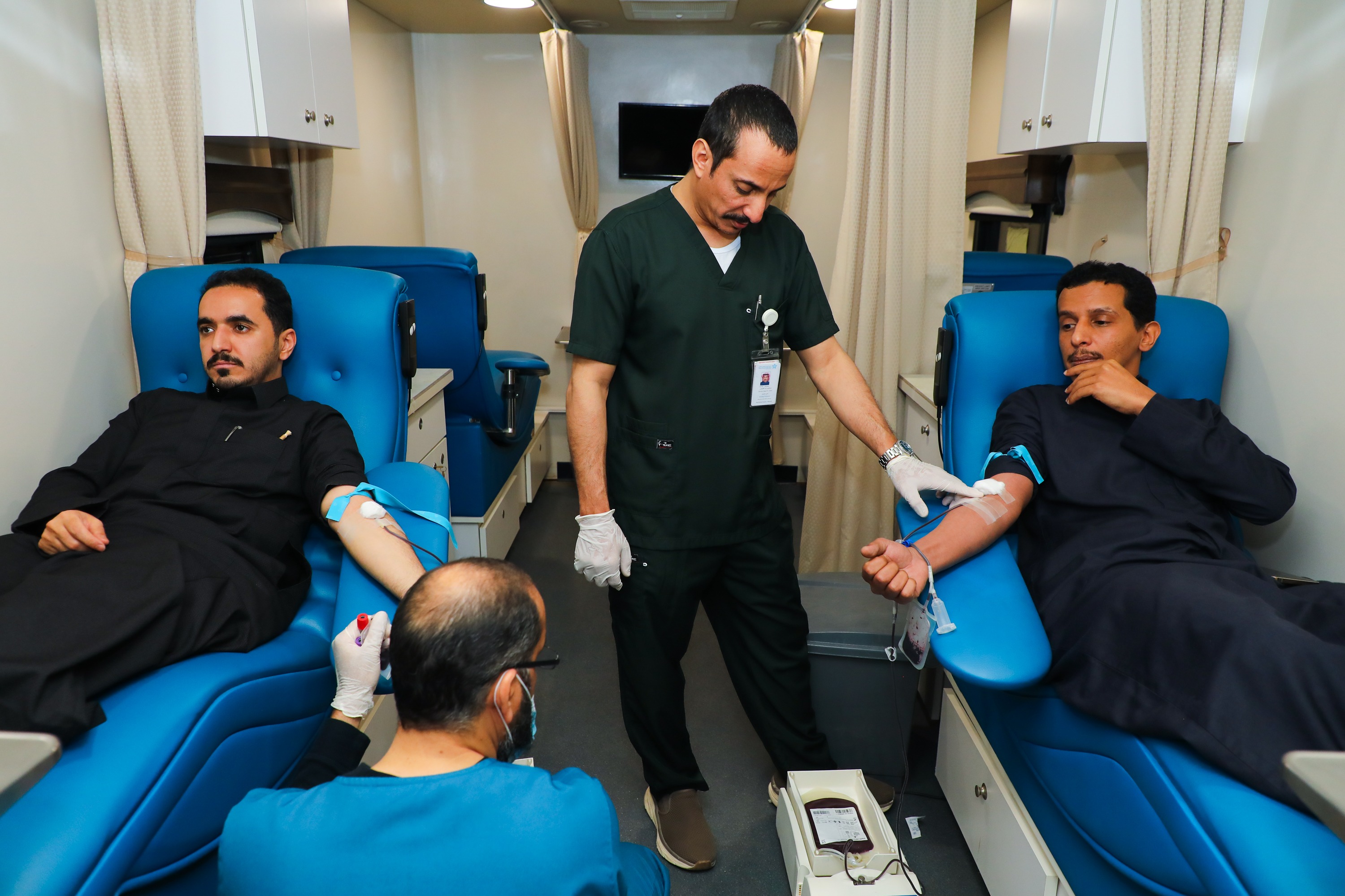 نادي الفيحاء ينظم حملة للتبرع بالدم بالتعاون مع رابطة دوري روشن ووزارة الصحة