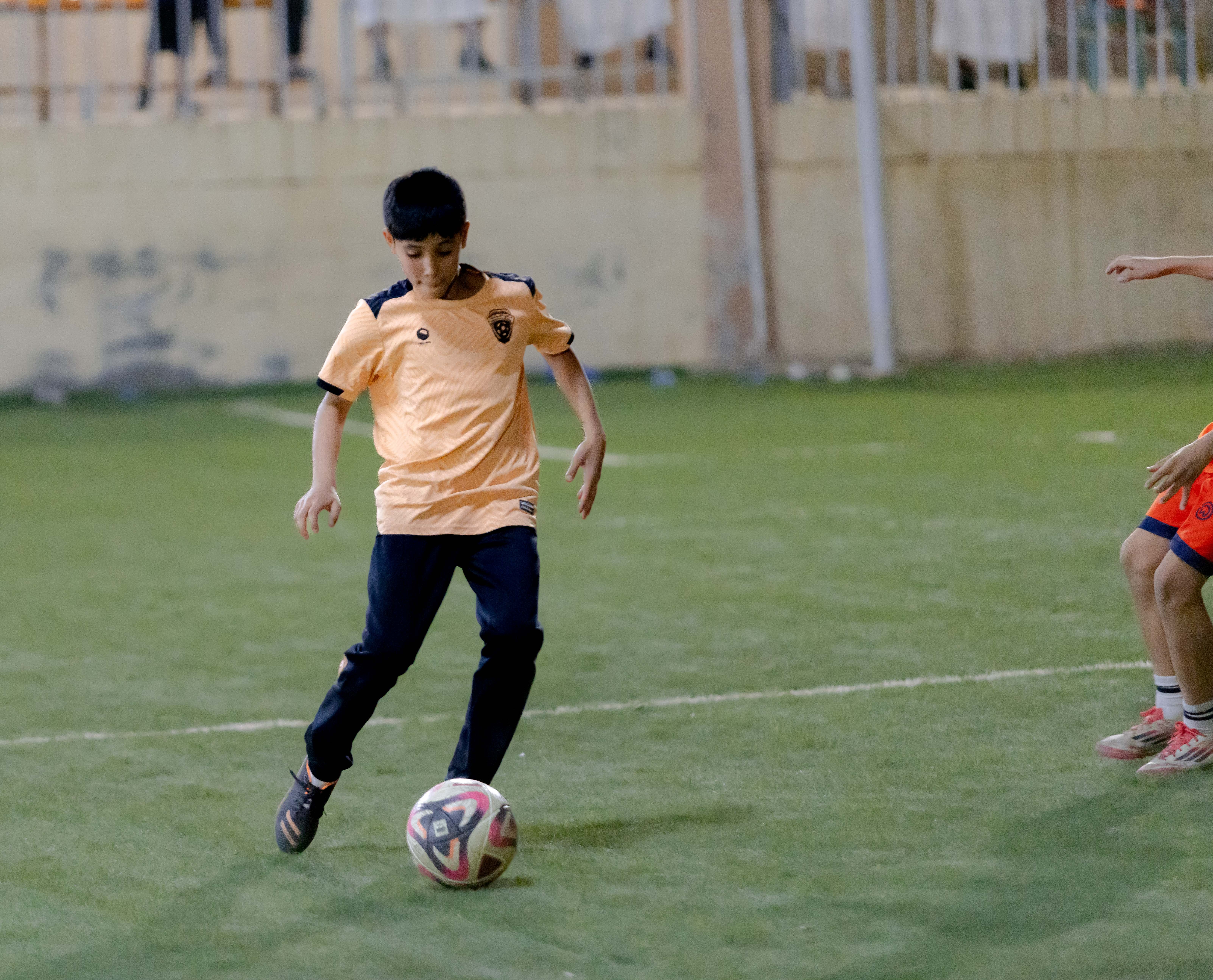 اكاديمية الفيحاء تقيم مناورة ودية