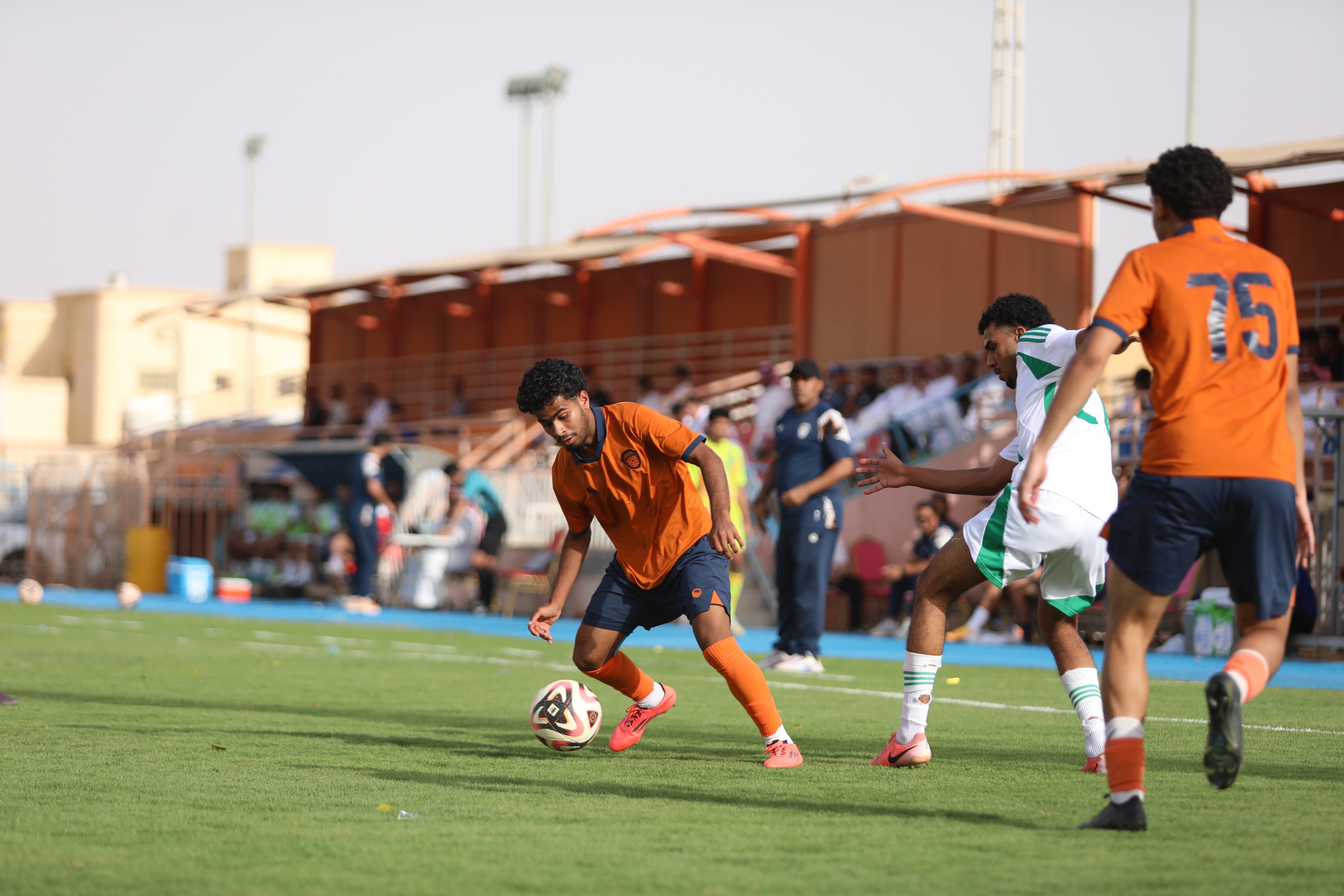 الفيحاء تحت 18 سنة يتعادل ايجابياً بهدفين امام نظيرة نادي الأهلي