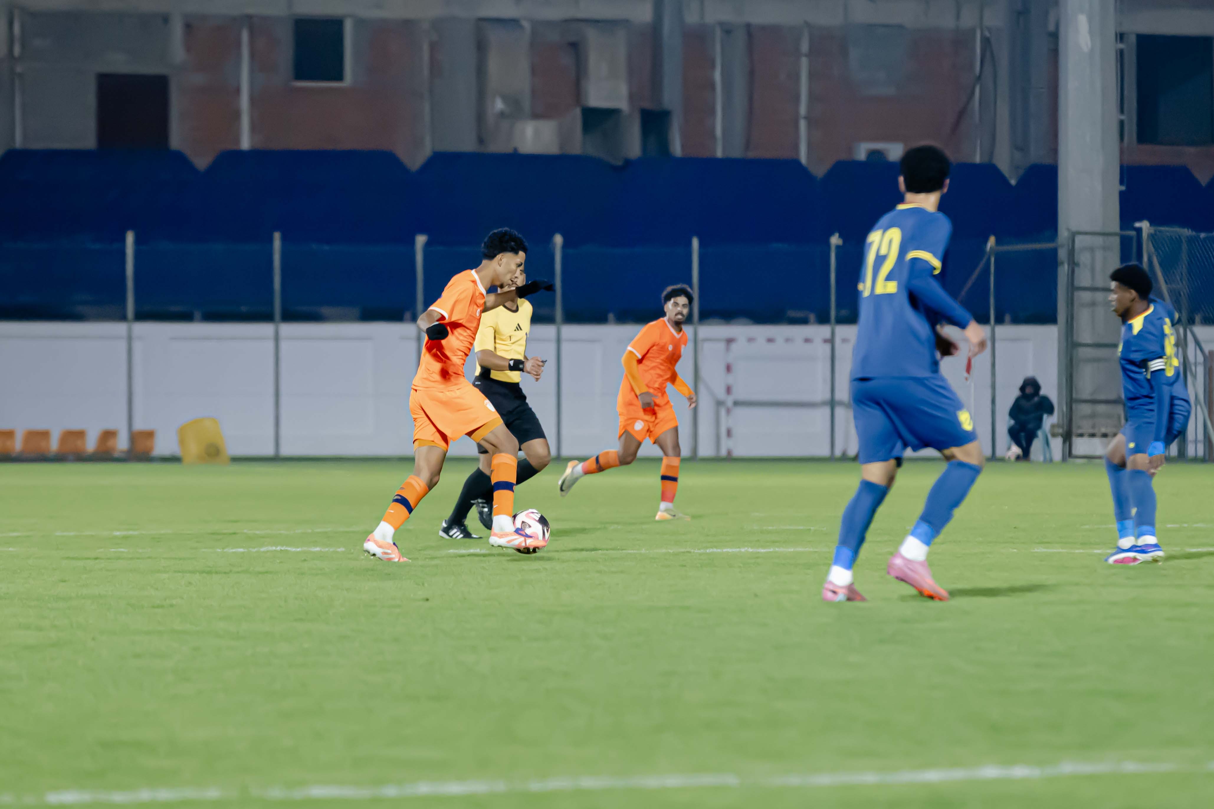 الفيحاء تحت 18 سنة يتعادل ايجابياً مع نظيرة نادي الحزم