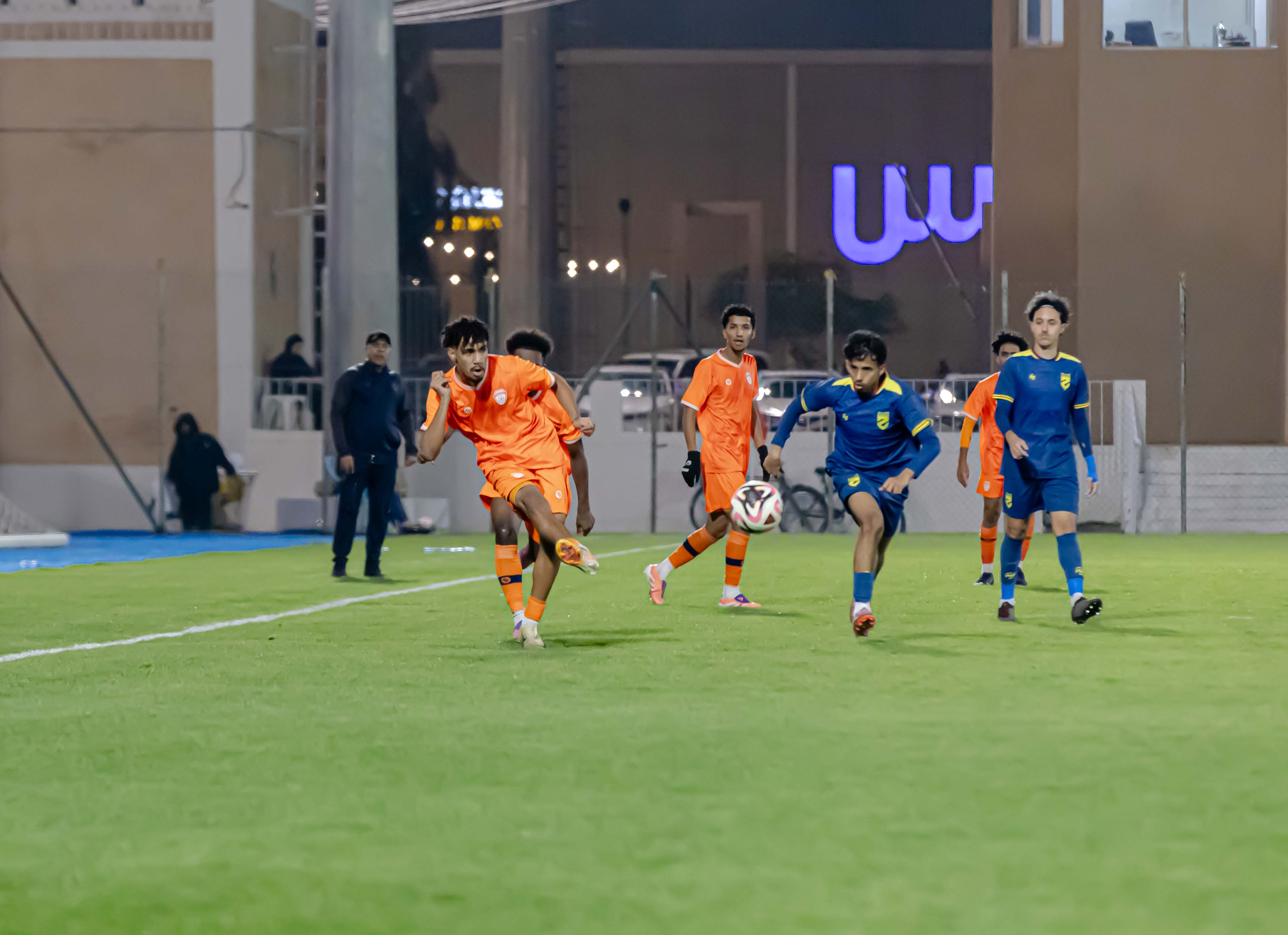 الفيحاء تحت 18 سنة يتعادل ايجابياً مع نظيرة نادي الحزم