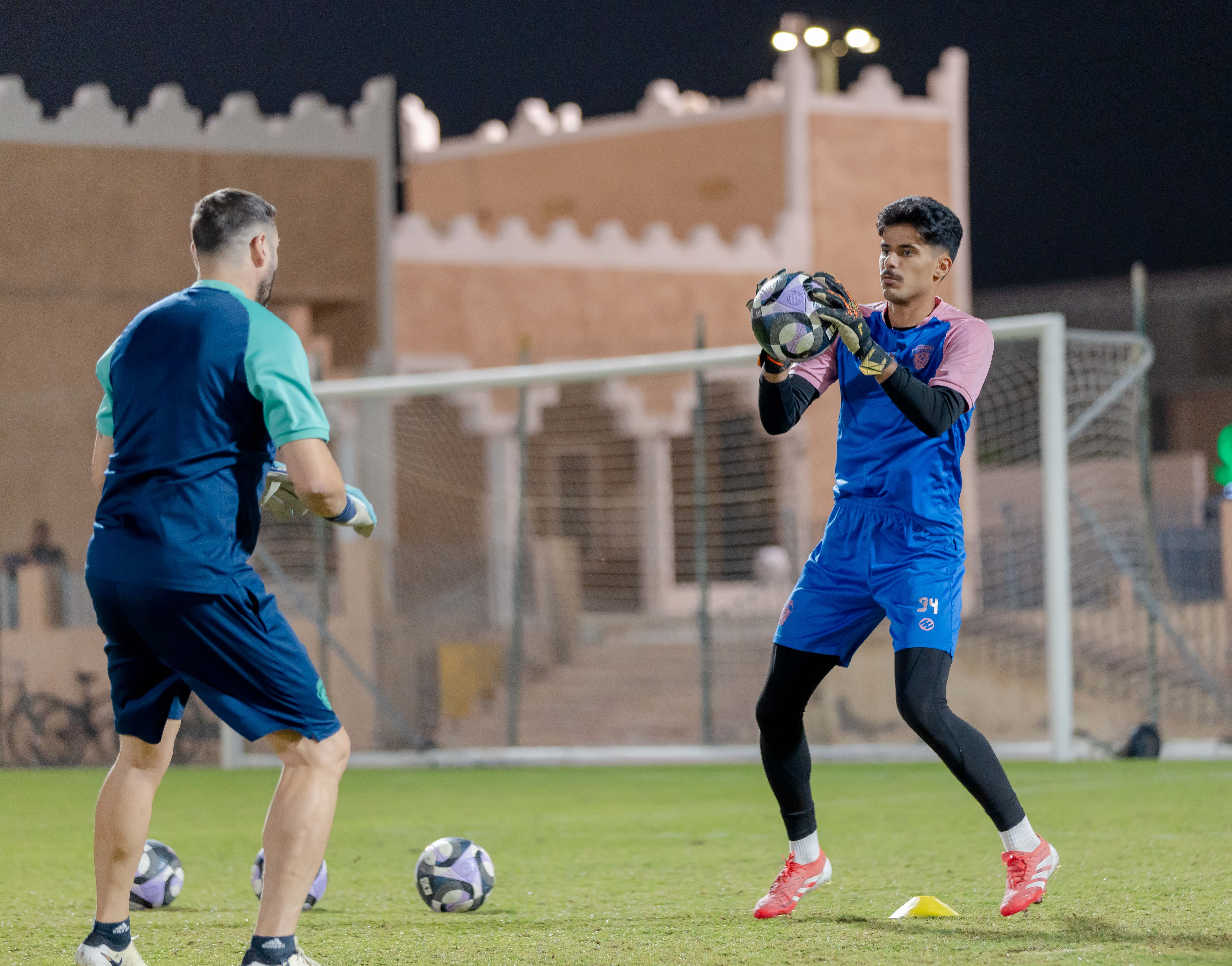 الفيحاء تحت 21 عام يجري تمرينه الرئيس استعداداً لملاقاة العروبة